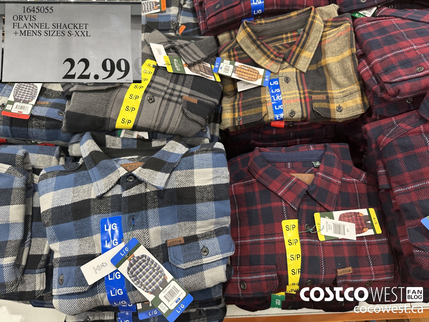 Costco Orvis Thick Flannel With Pockets (Medium)