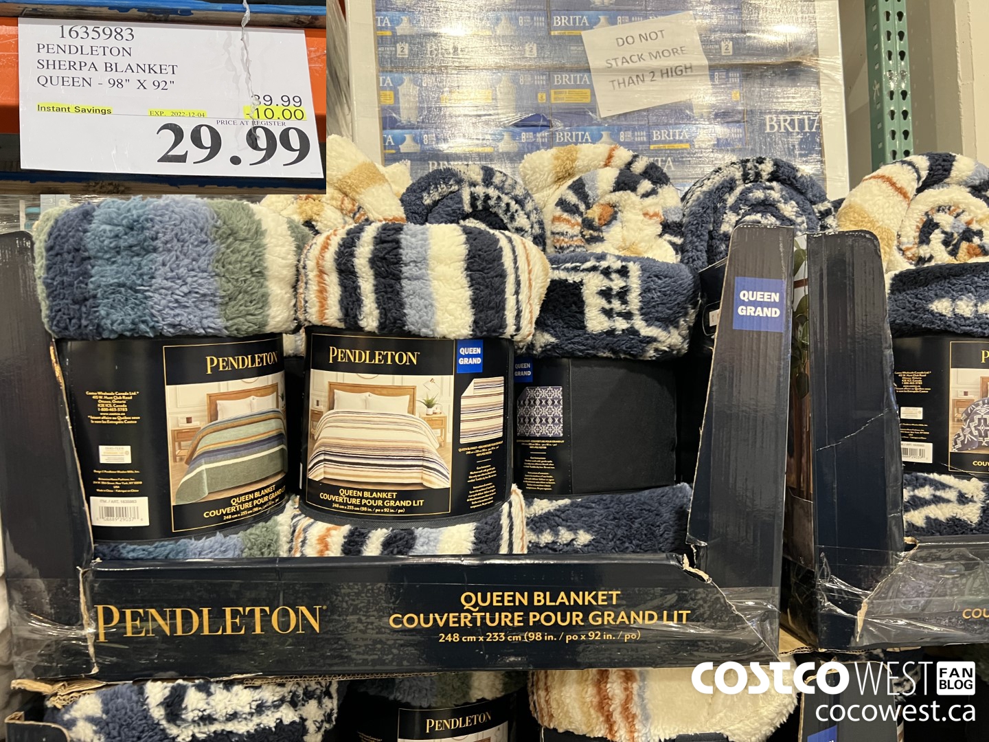 1635983 PENDLETON SERPA BLANKET QUEEN - 98