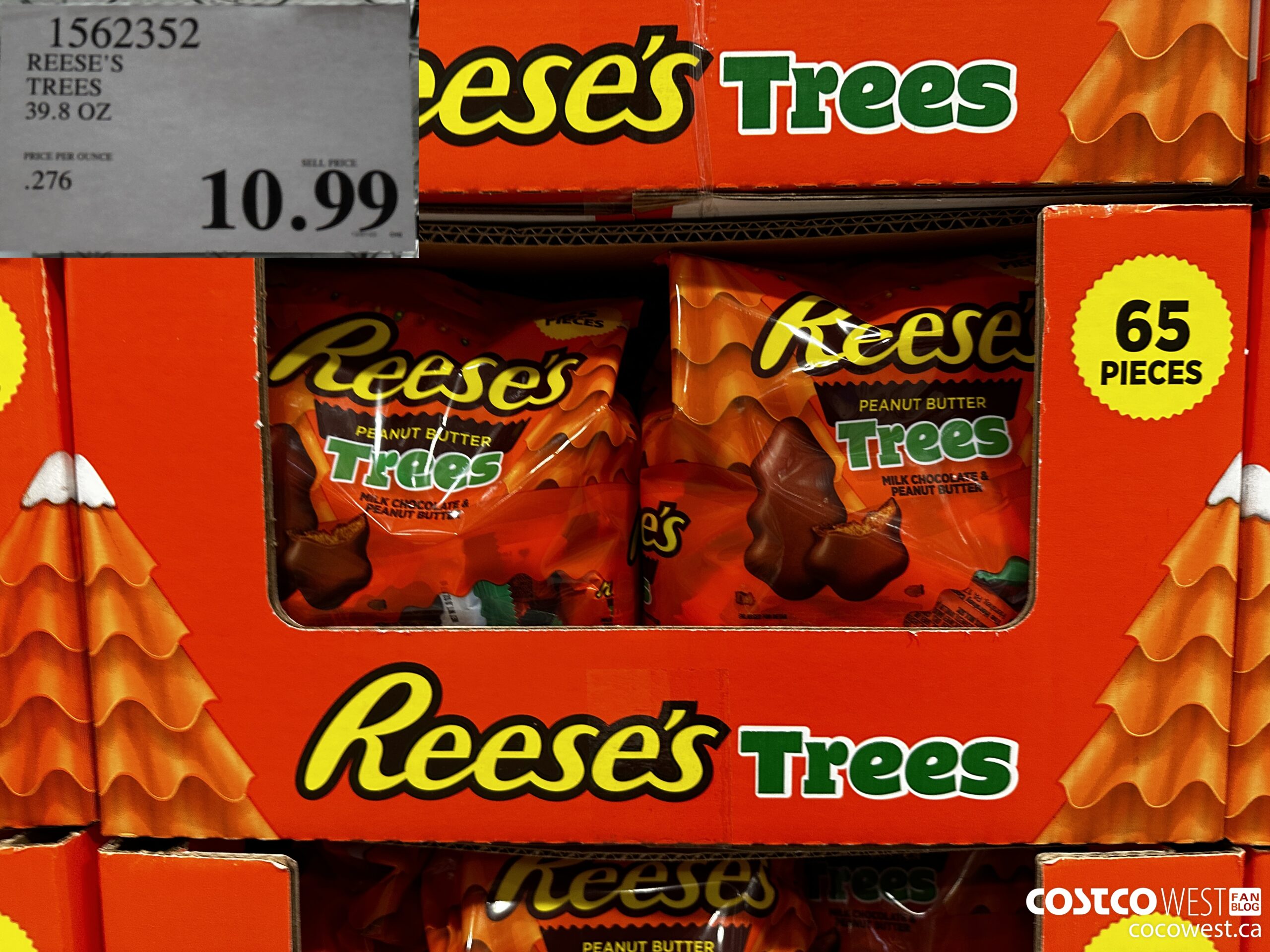 1562352 REESE'S TREES 39.8 OZ  $10.99