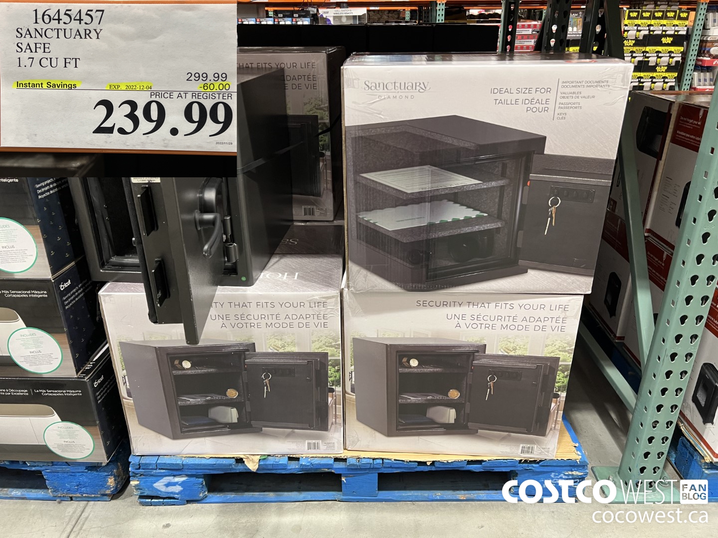 1645457 SANCTUARY SAFE 1.7 CU FT ($60.00 INSTANT SAVINGS EXPIRES ON 2022-12-04) $239.99