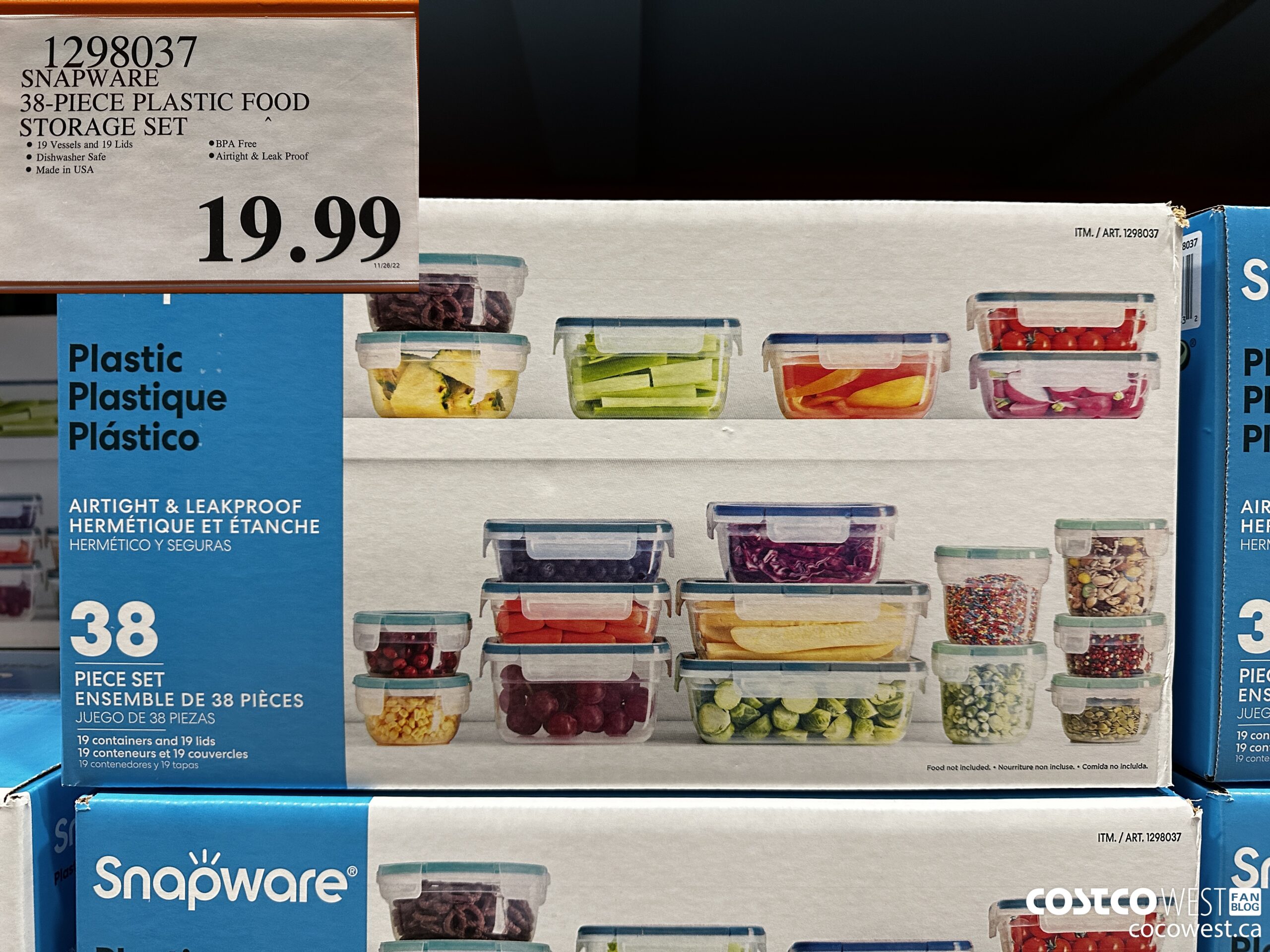 Snapware Pyrex 18-Piece Food Storage Set Only $24.99 Shipped on Costco.com