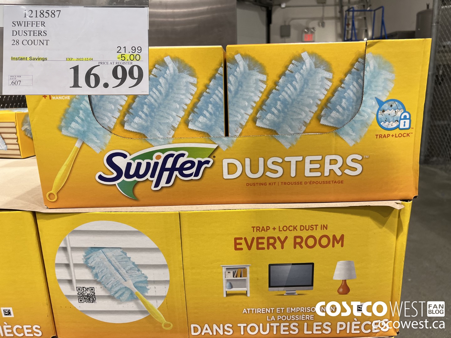 1218587 SWIFFER DUSTERS 28 COUNT ($5.00 INSTANT SAVINGS EXPIRES ON 2022-12-04) $16.99
