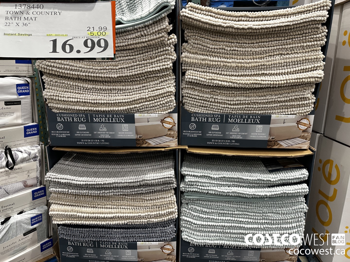 1378440 TOWN & COUNTRY BATH MAT 22