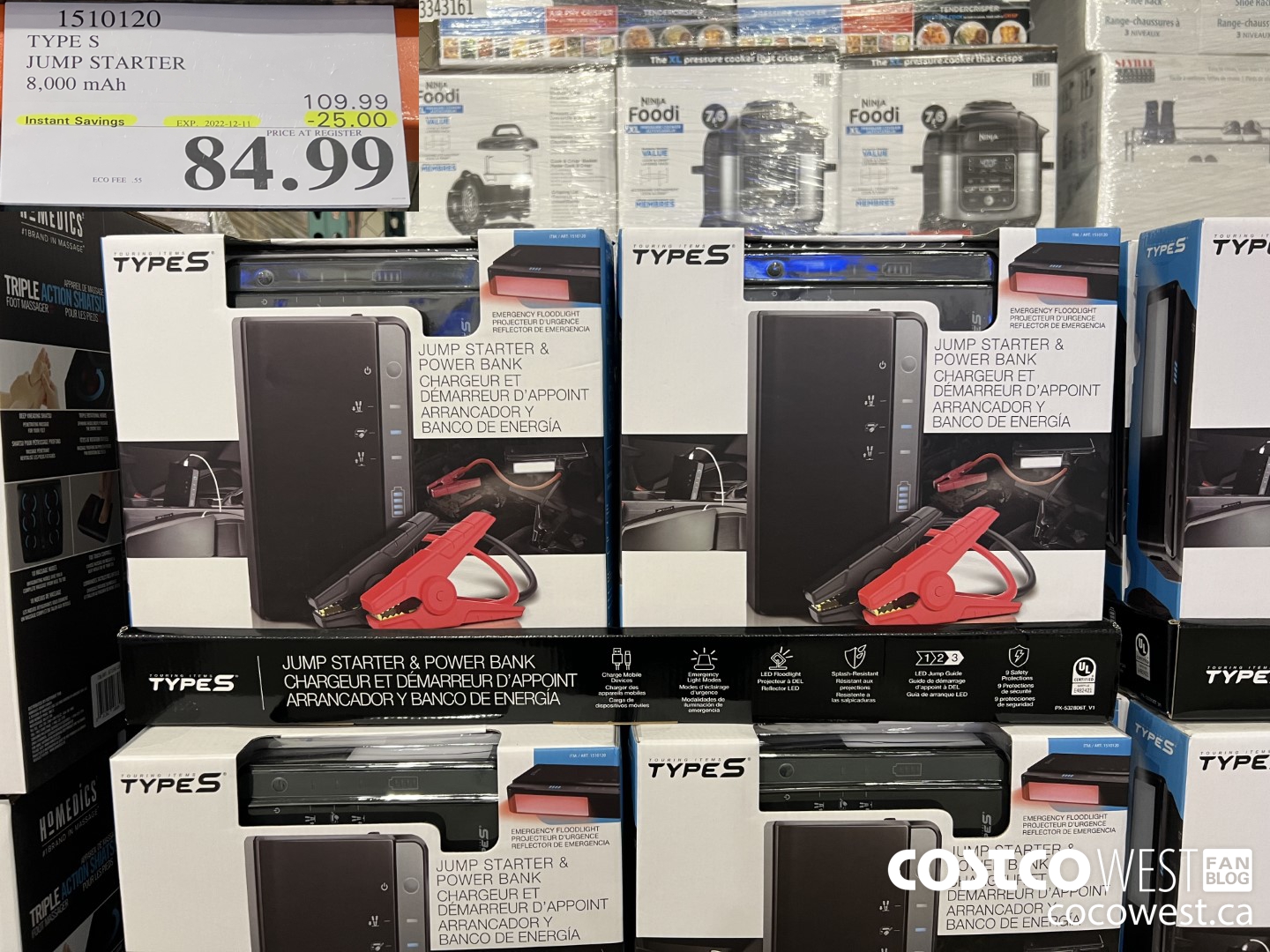 Costco Ninja Speedi Rapid Cooker & Air Fryer 79.97