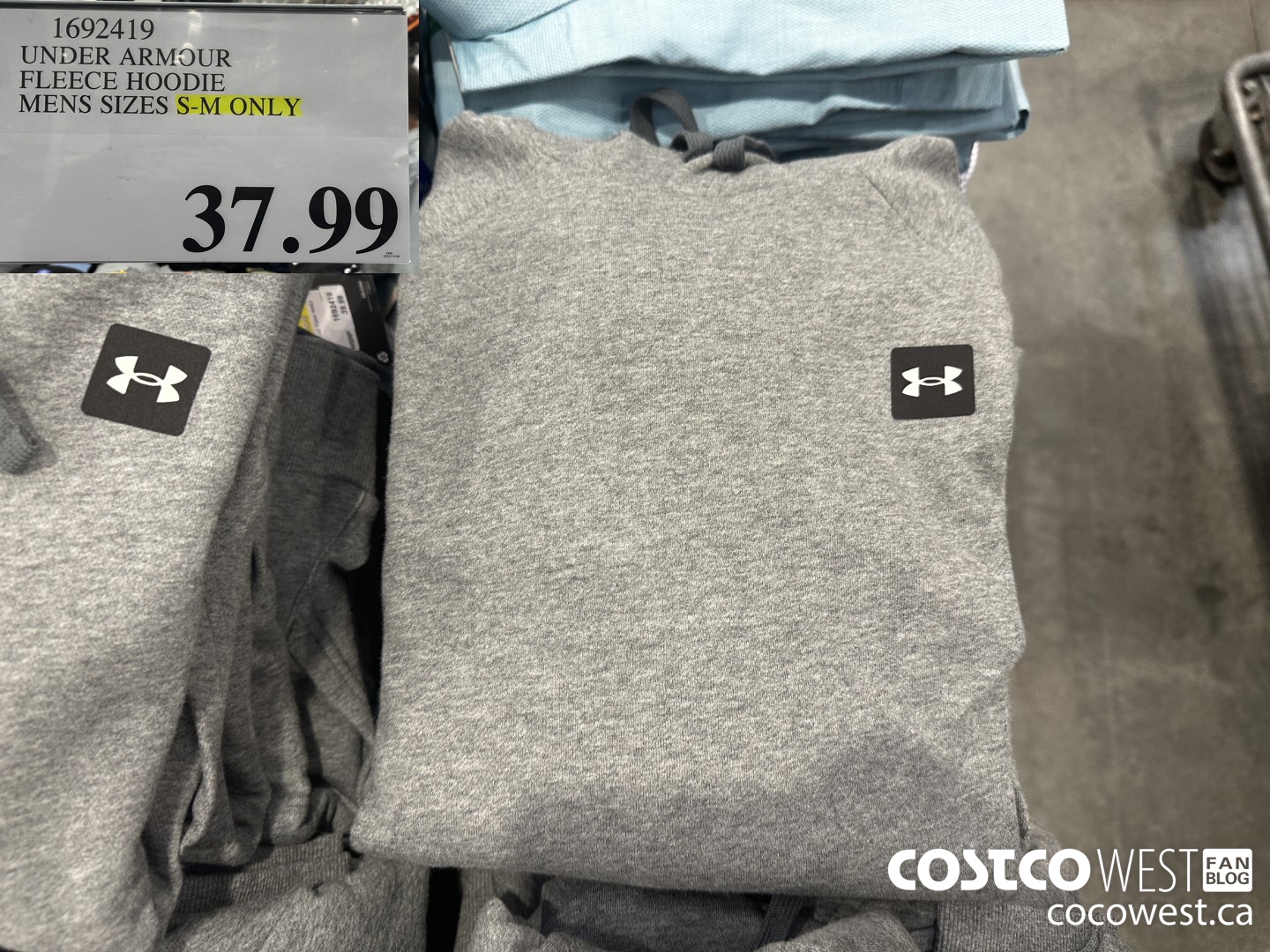 Costco under armour clearance hoodie