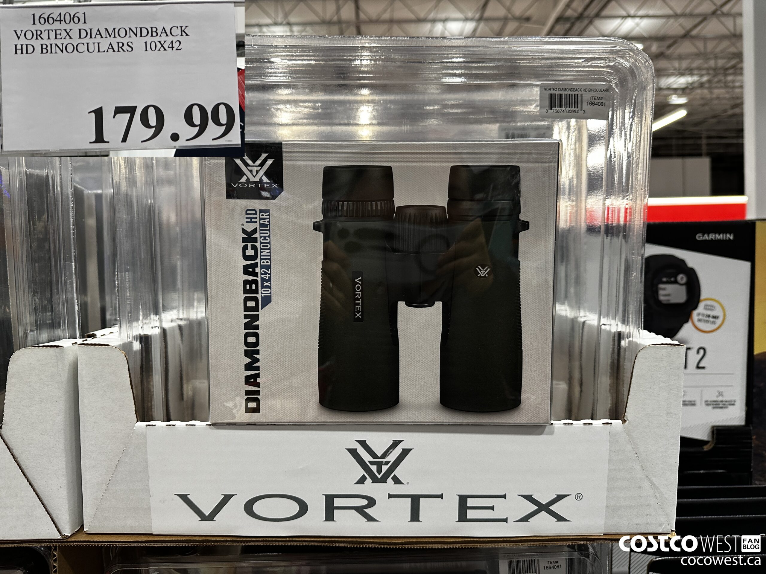 1664061 VORTEX DIAMONDBACK HD BINOCULARS 10X42 $179.99