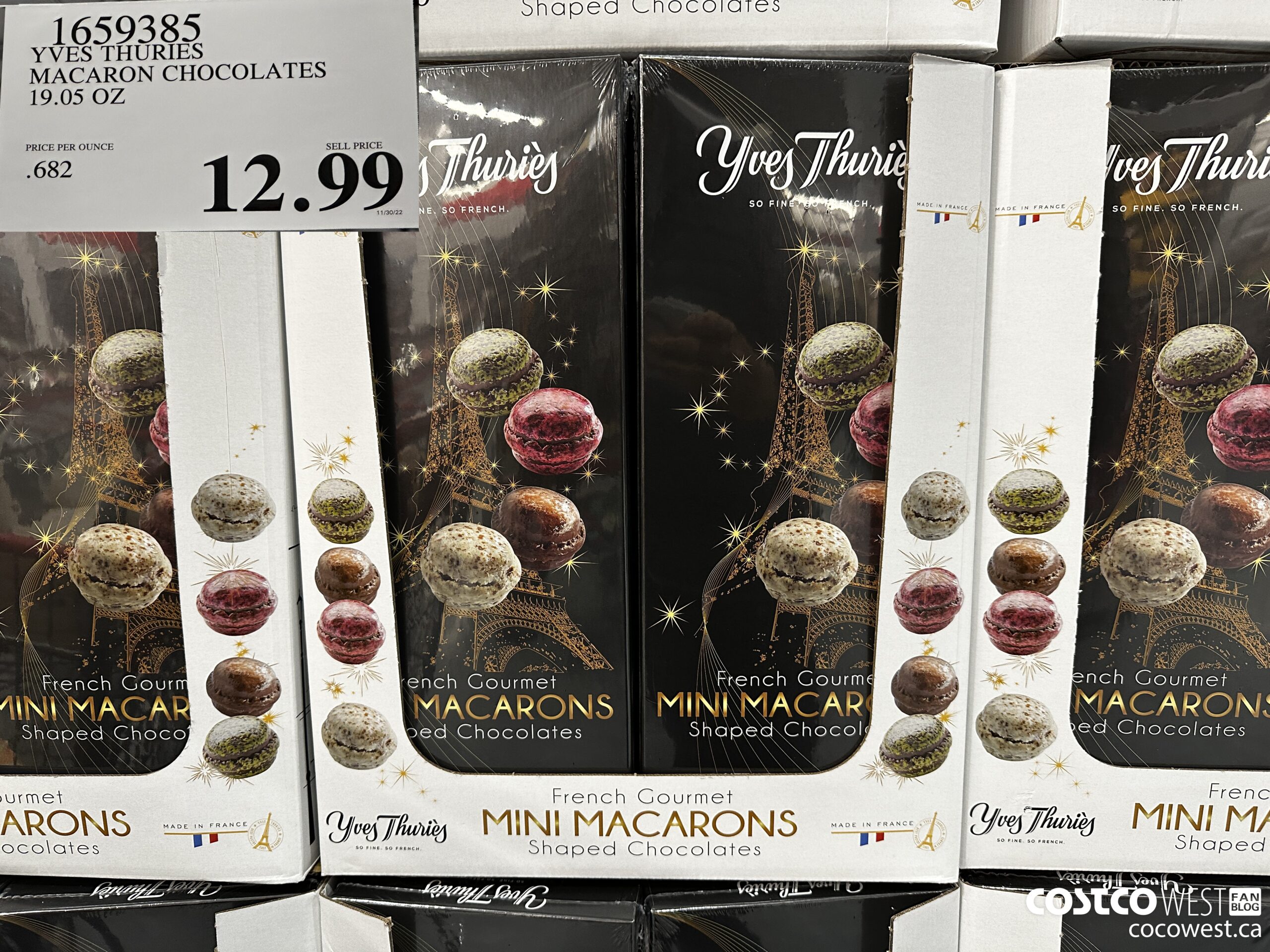 1659385 YVES THURIES MACARON CHOCOLATES 19.05 OZ $12.99