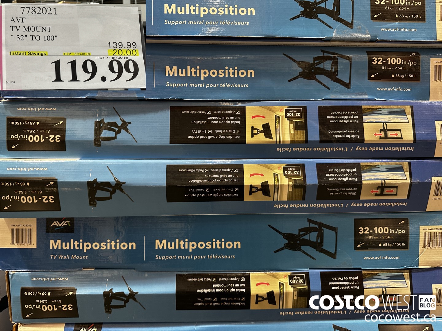 7782021 AVF TV MOUNT 32