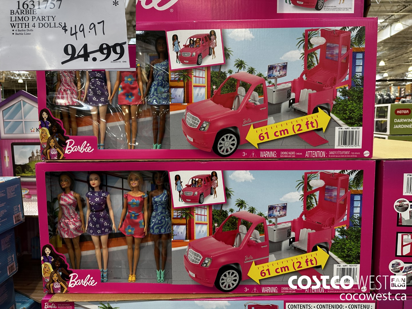 Barbie car and online helicopter costco