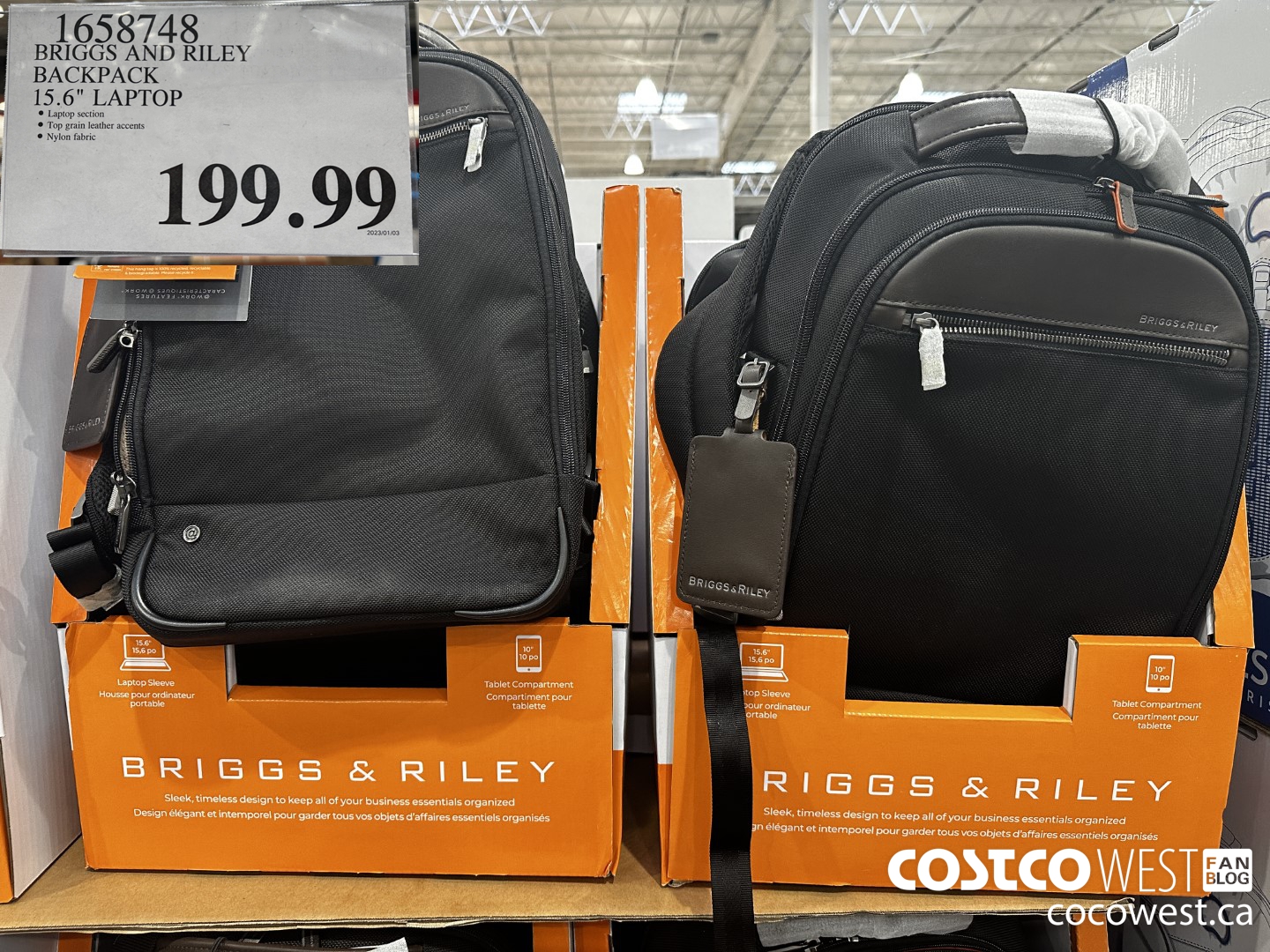 1658748 BRIGGS AND RILEY BACKPACK 15.6