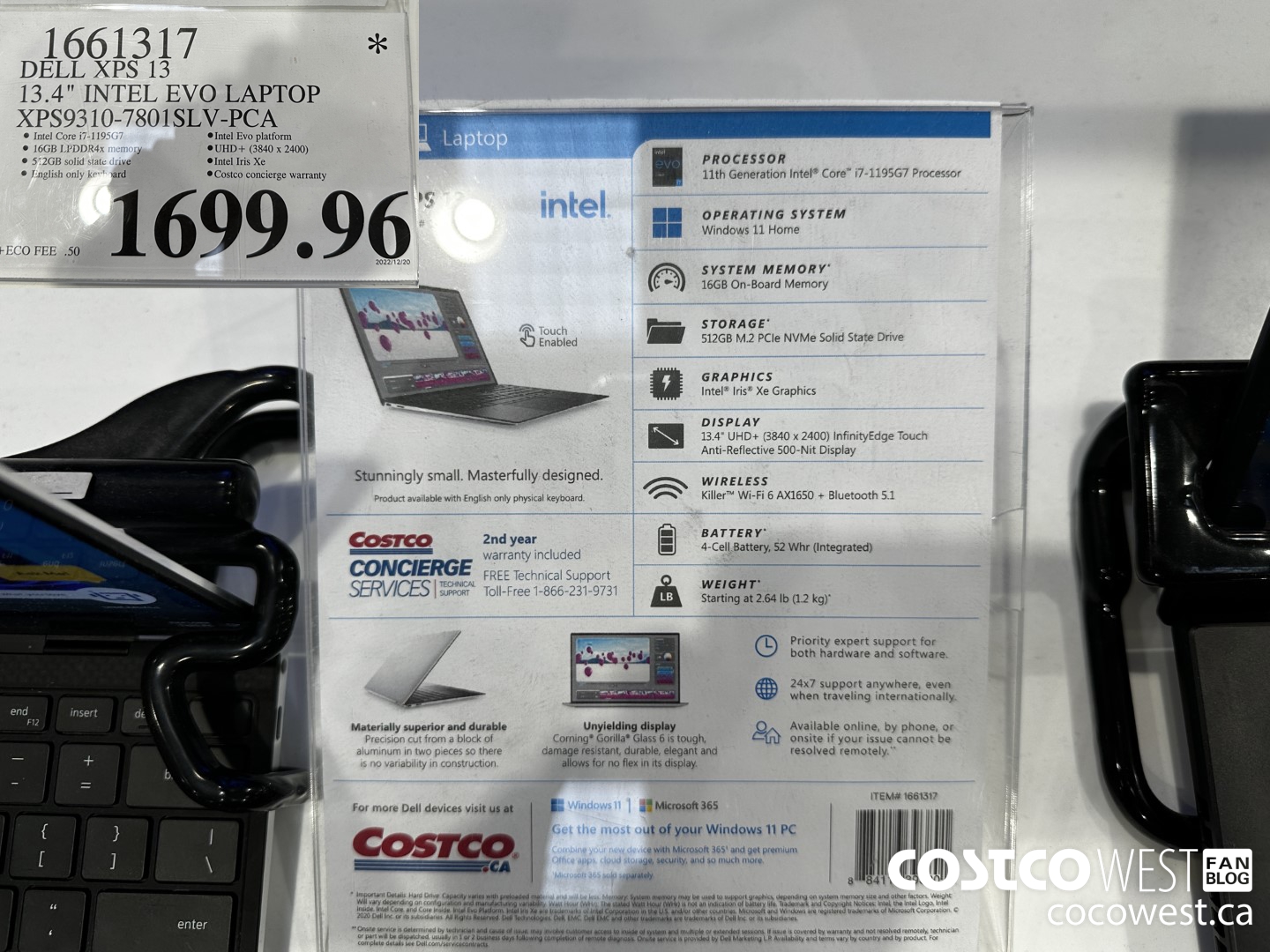 1661317 DELL XPS 13.4