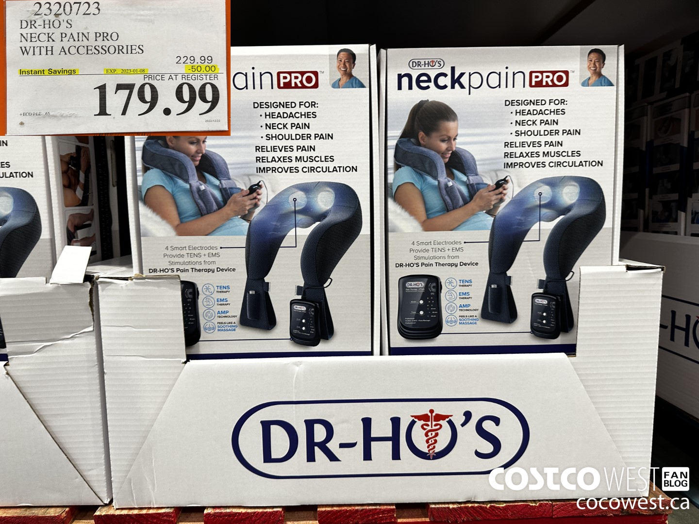 2320723 DR-HO'S NECK PAIN PRO WITH ACCESSORIES ($50.00 INSTANT SAVINGS EXPIRES ON 2023-01-08) $179.99