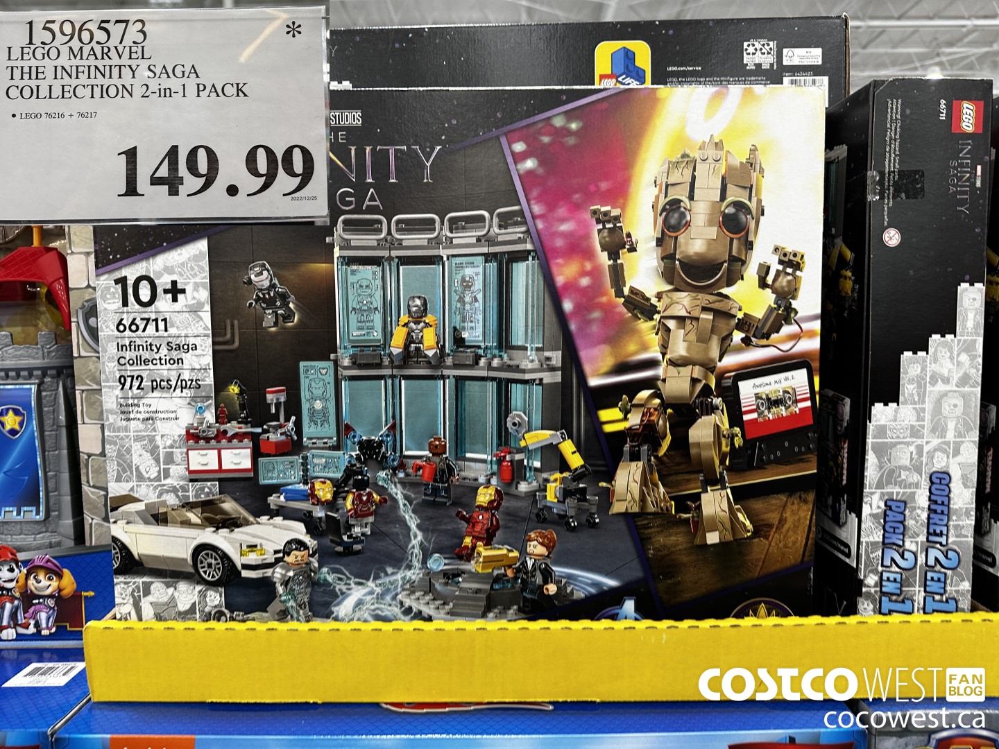 1596573 LEGO MARVEL STUDIOS THE INFINITY SAGA $149.99
