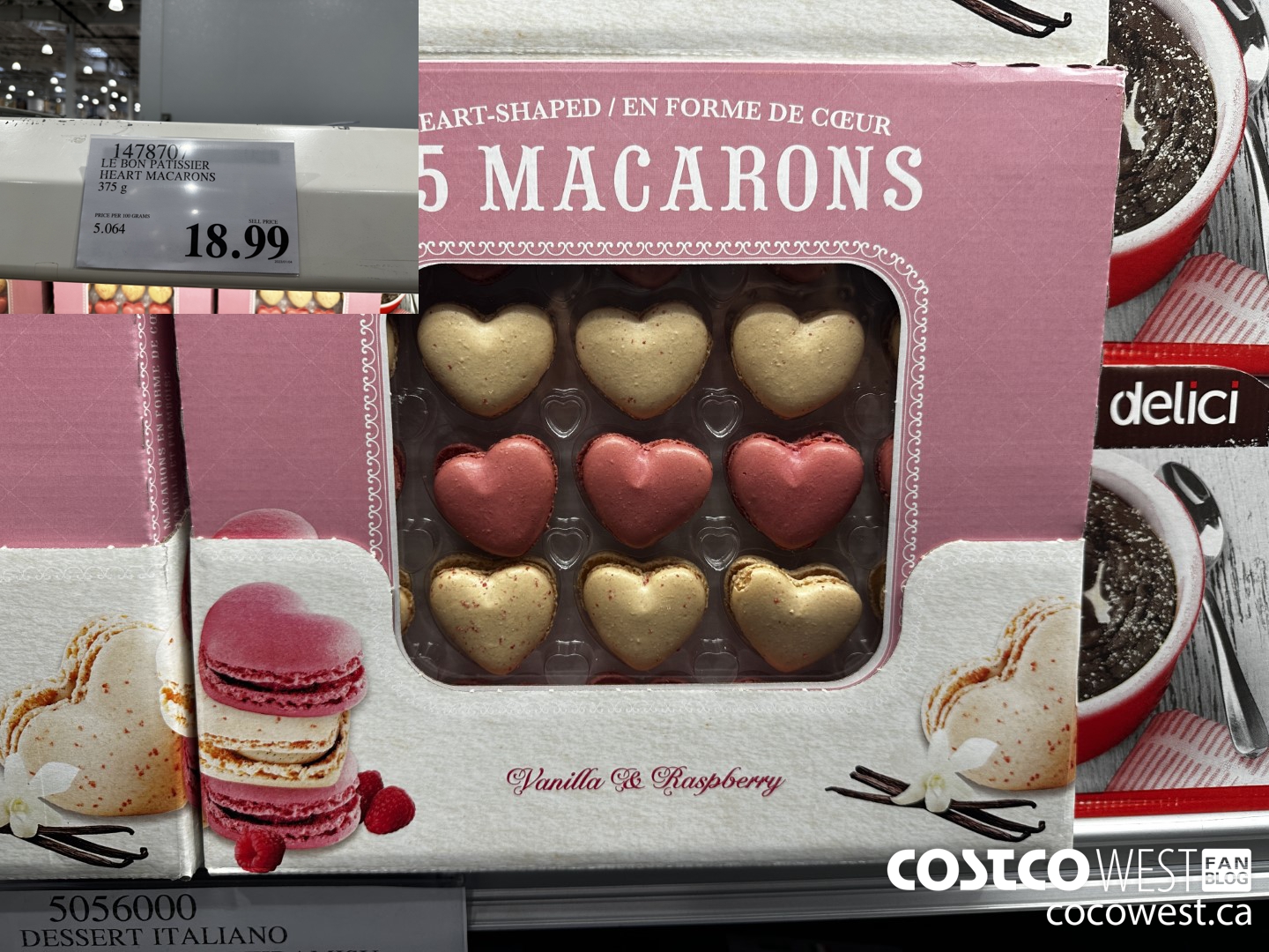 1478707 LE BON PATISSIER HEART MACARONS 375 G $18.99