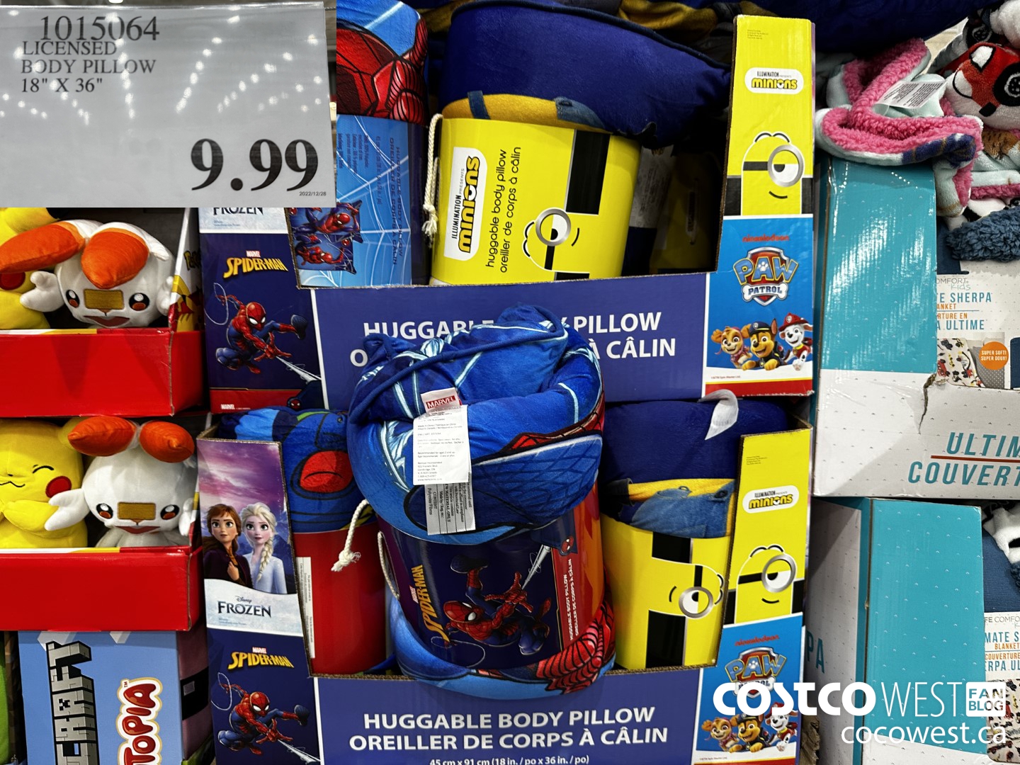 1015064 LICENSED BODY PILLOW 18