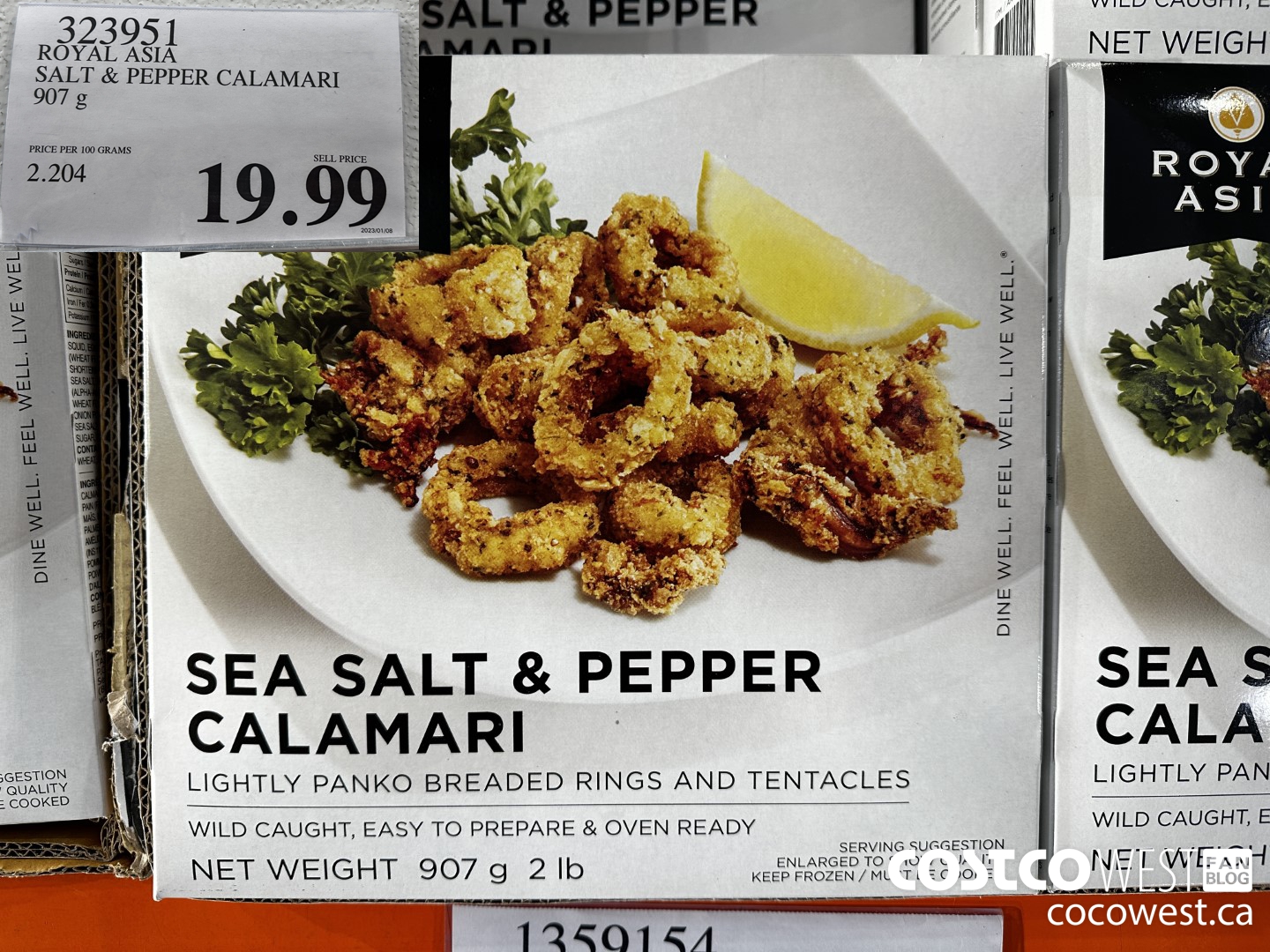 323951 ROYAL ASIA SALT & PEPPER CALAMARI 907 g $19.99