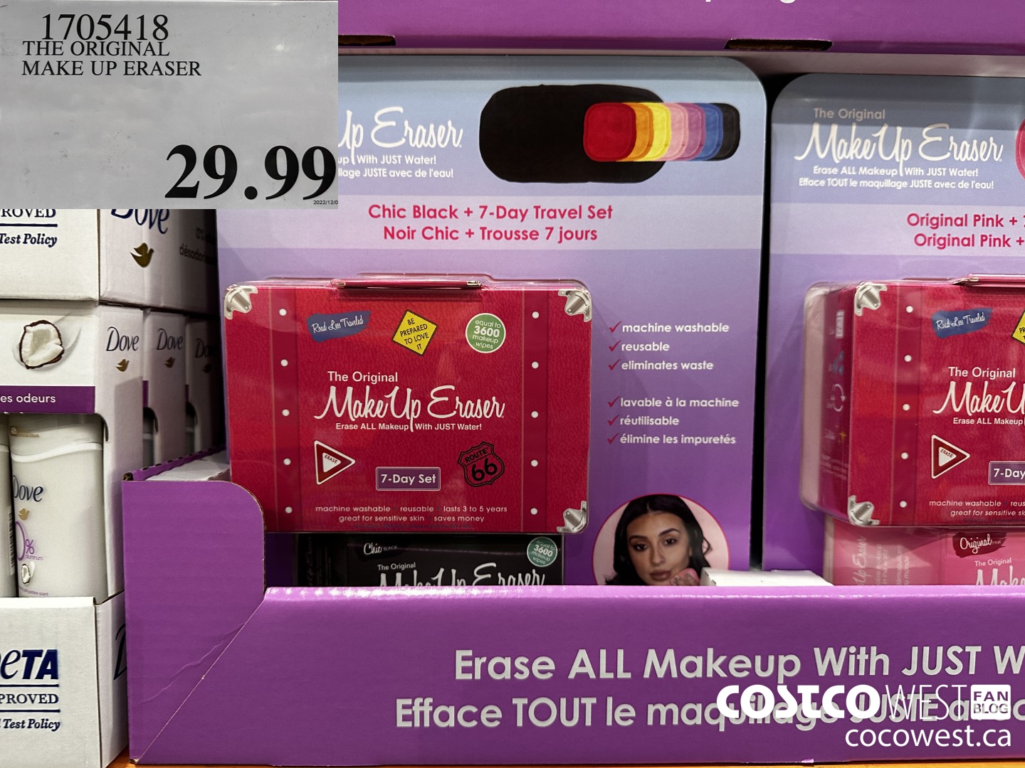 1705418 THE ORIGINAL MAKE UP ERASER $29.99