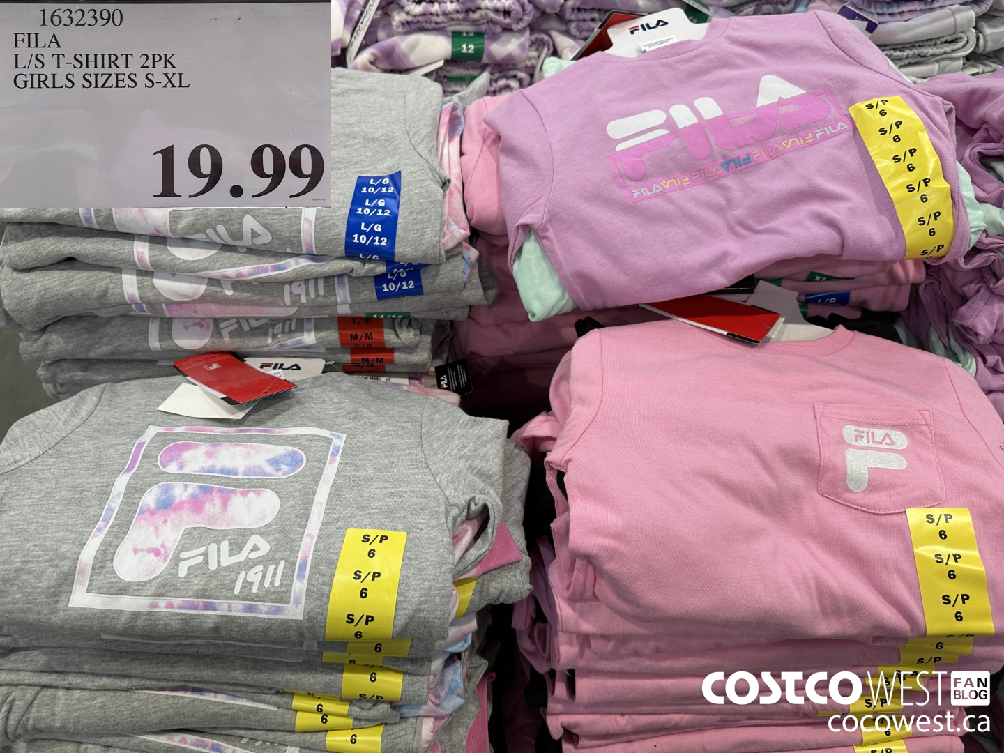 Fila 2025 shirts costco