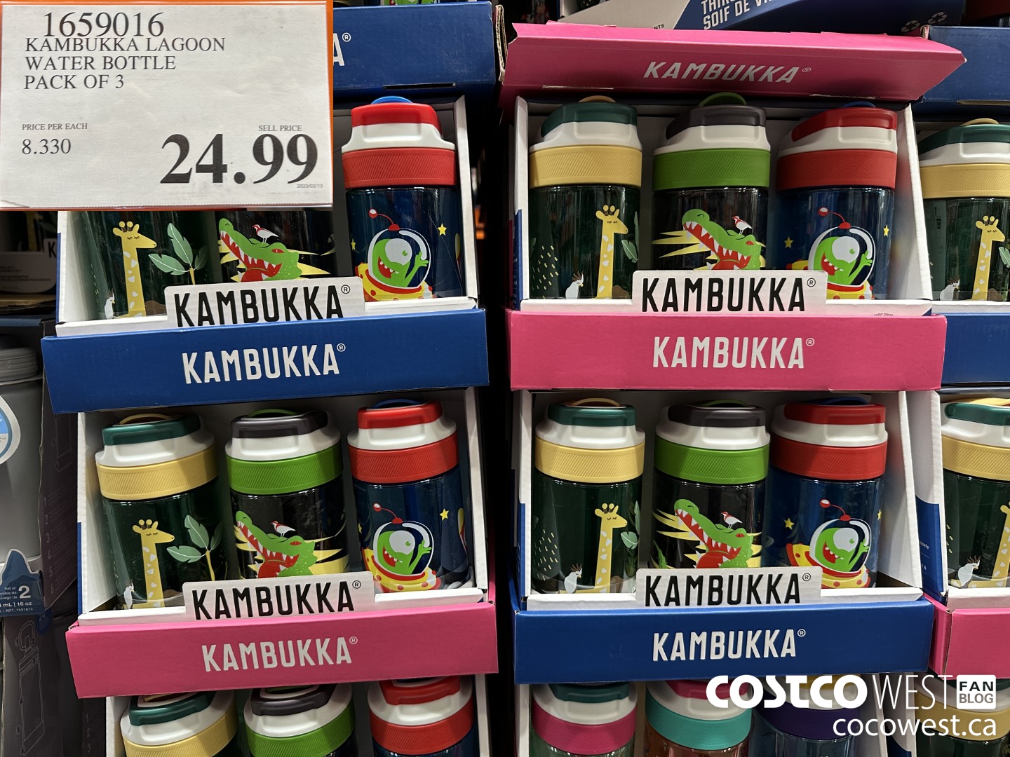 1659016 KAMBUKKA LAGOON WATER BOTTLE PACK OF 3 $24.99