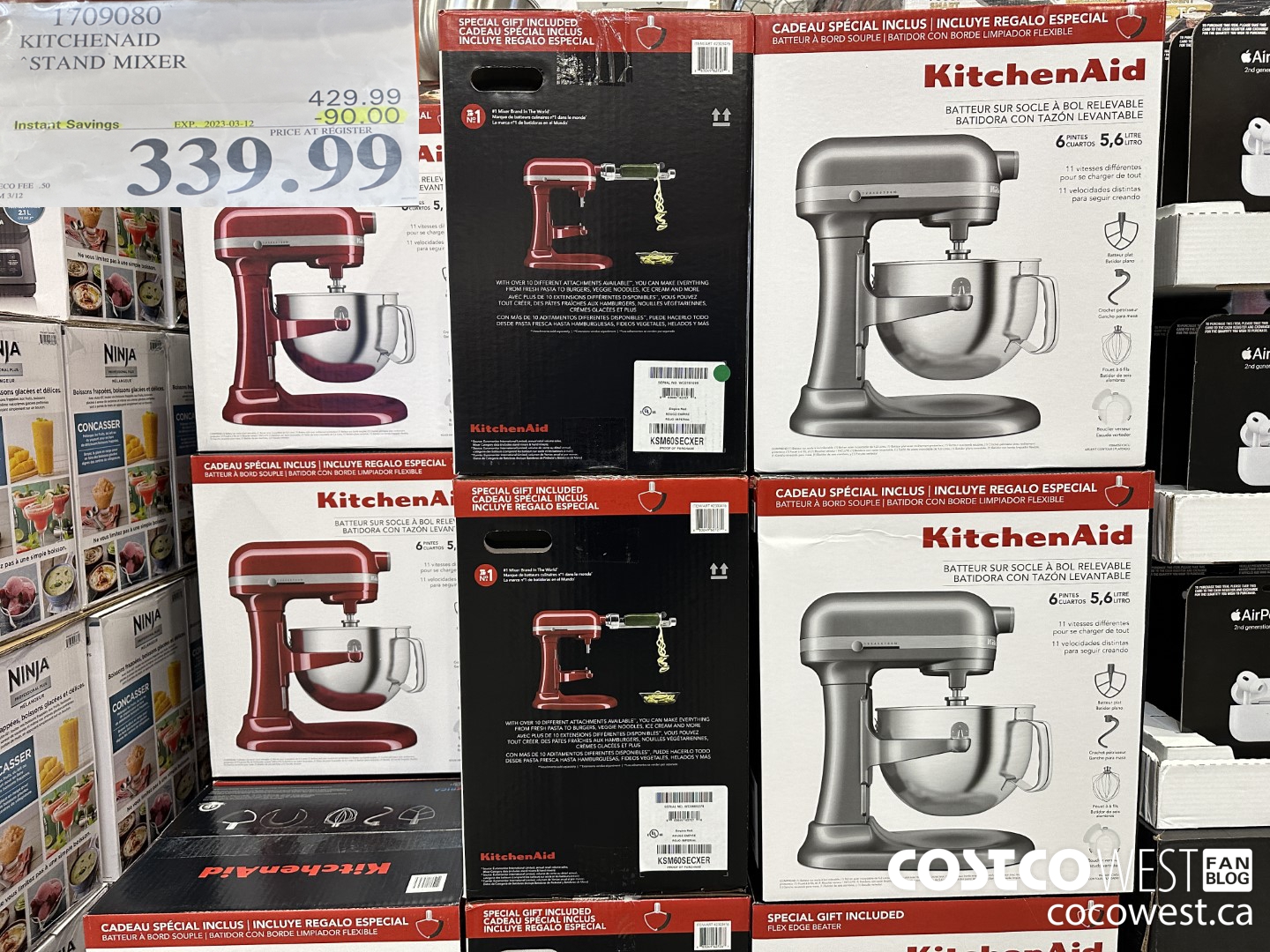 Great .97 deal on a KitchenAid Mixer : r/Costco