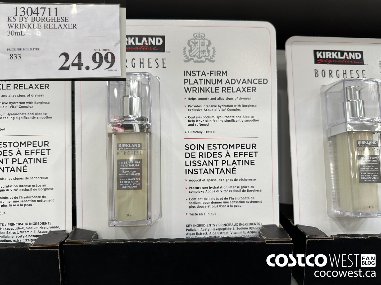 1304711 KS BY BORGHESE WRINKLE RELAXER 30mL $24.99