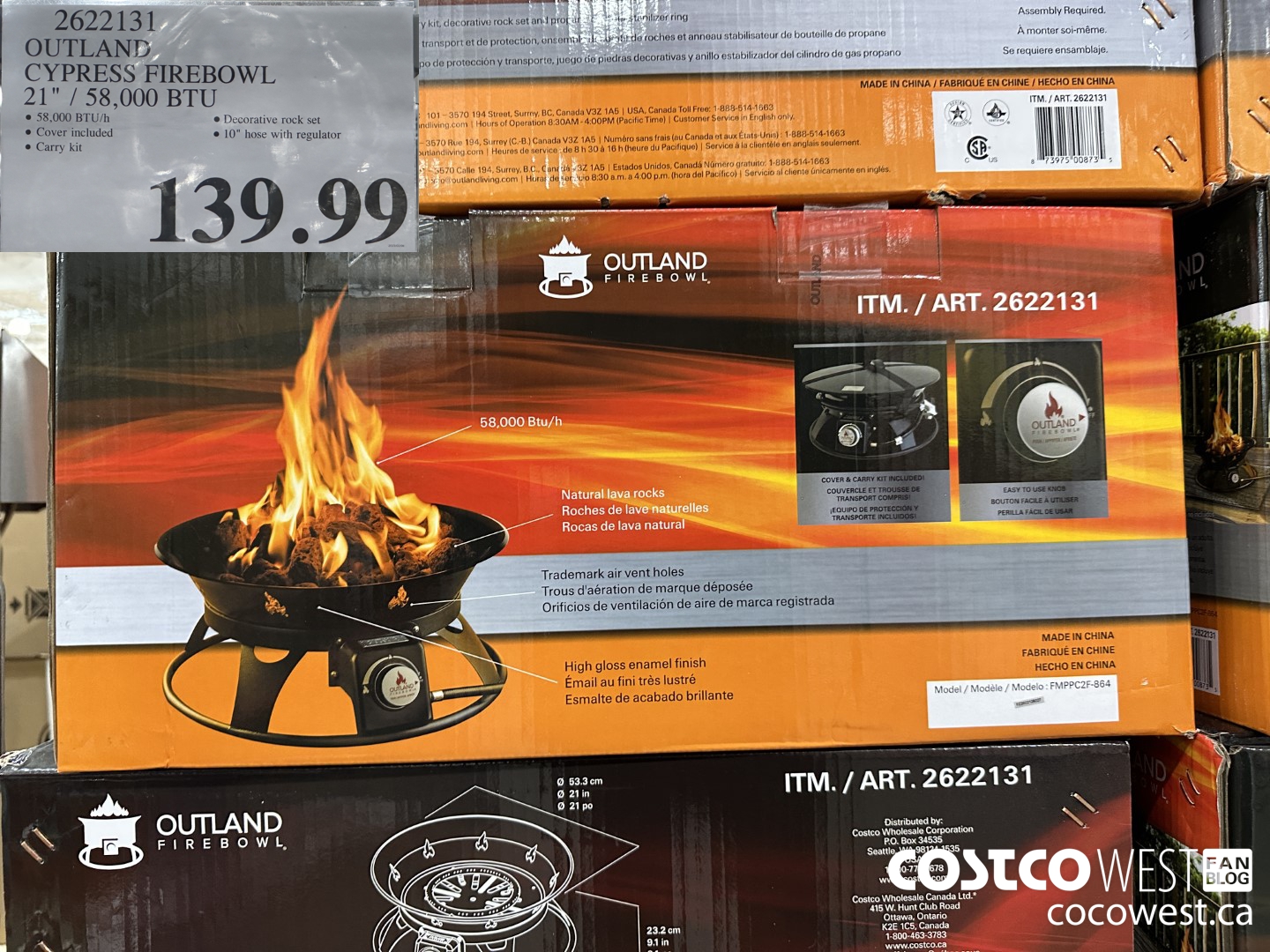 2622131 OUTLAND CYPRESS FIREBOWL 21