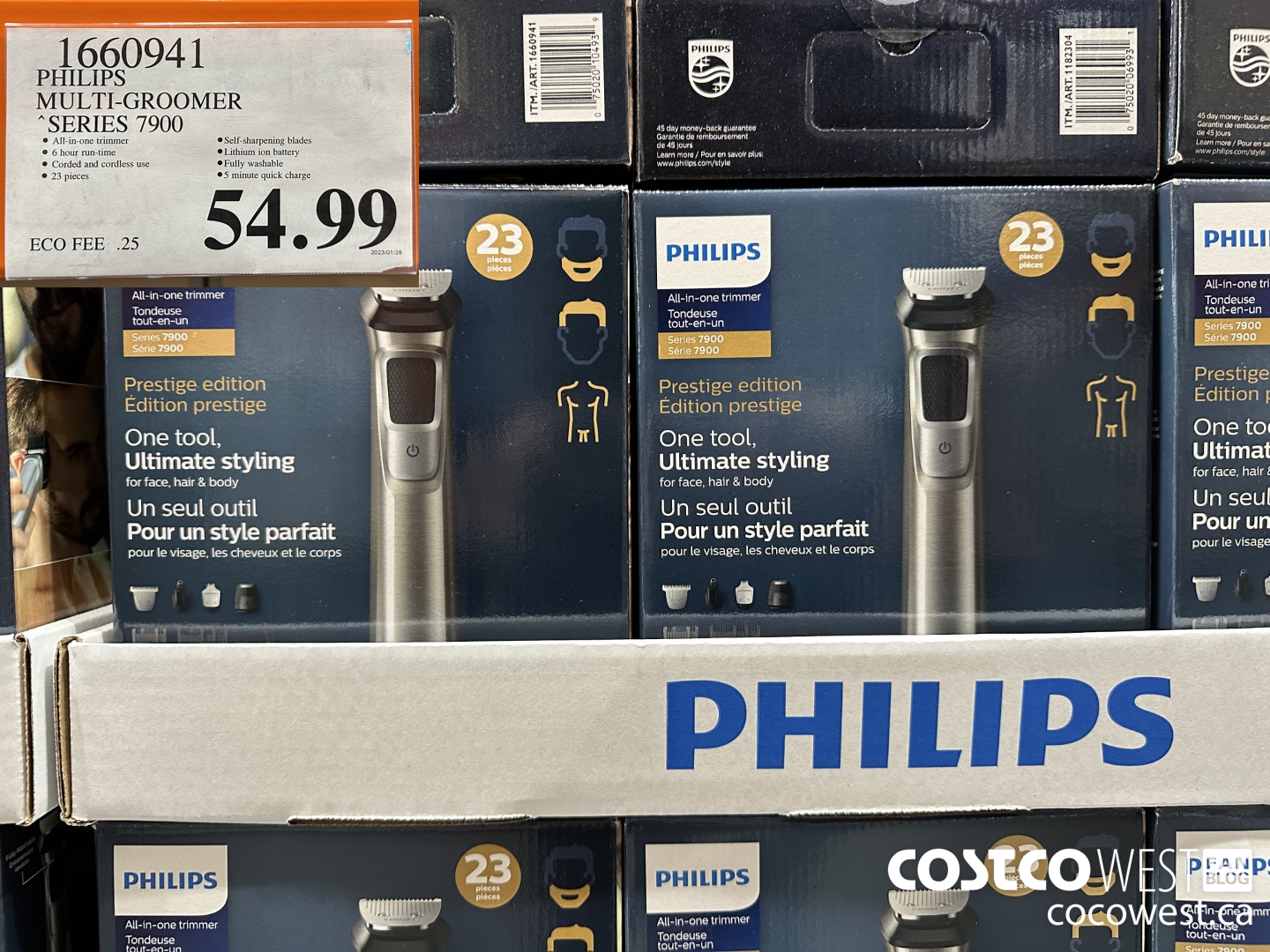 1660941 PHILIPS MULTI-GROOMER 7900 SERIES $54.99