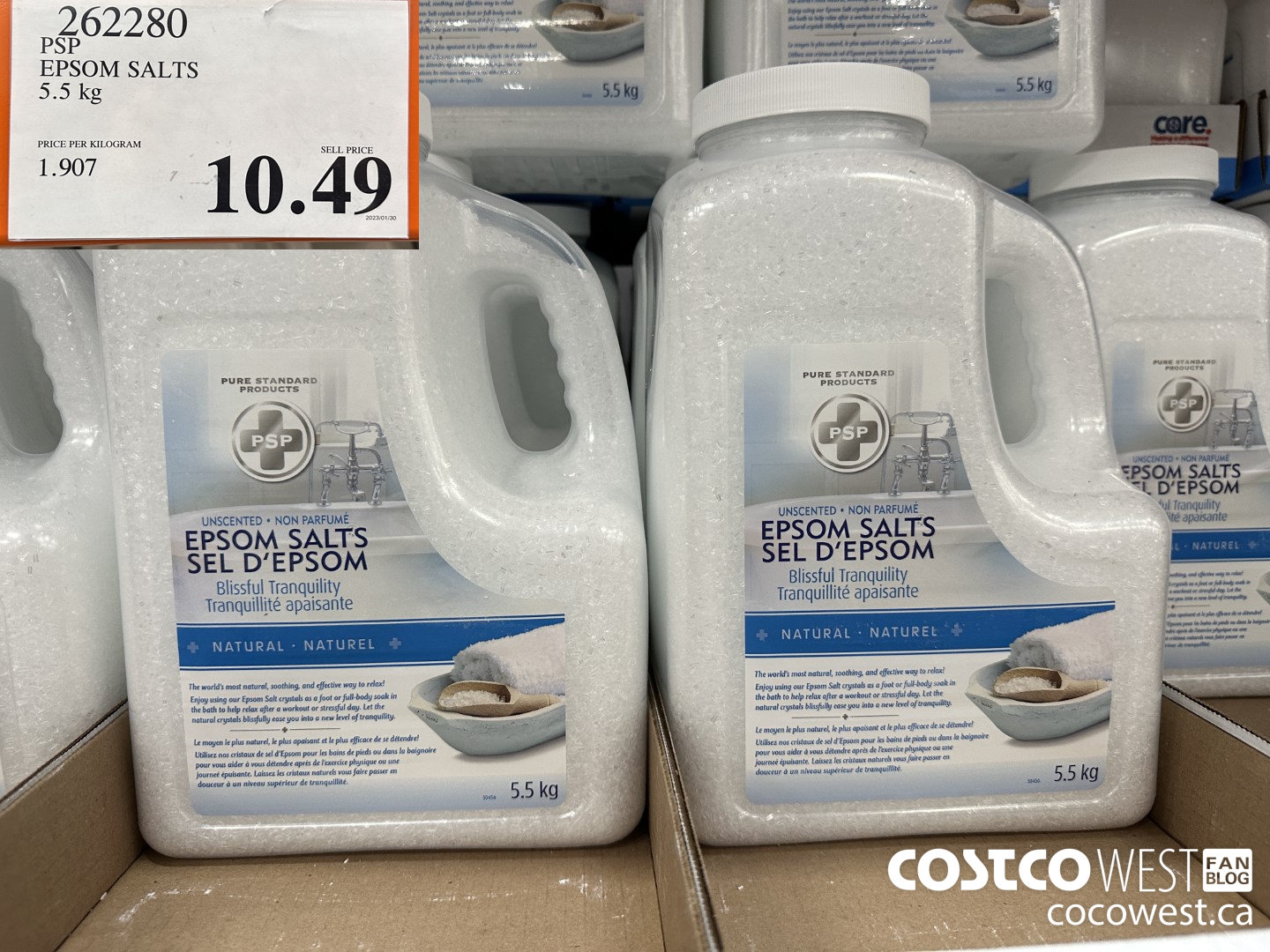 262280 PSP EPSOM SALTS 5.5 kg $10.49