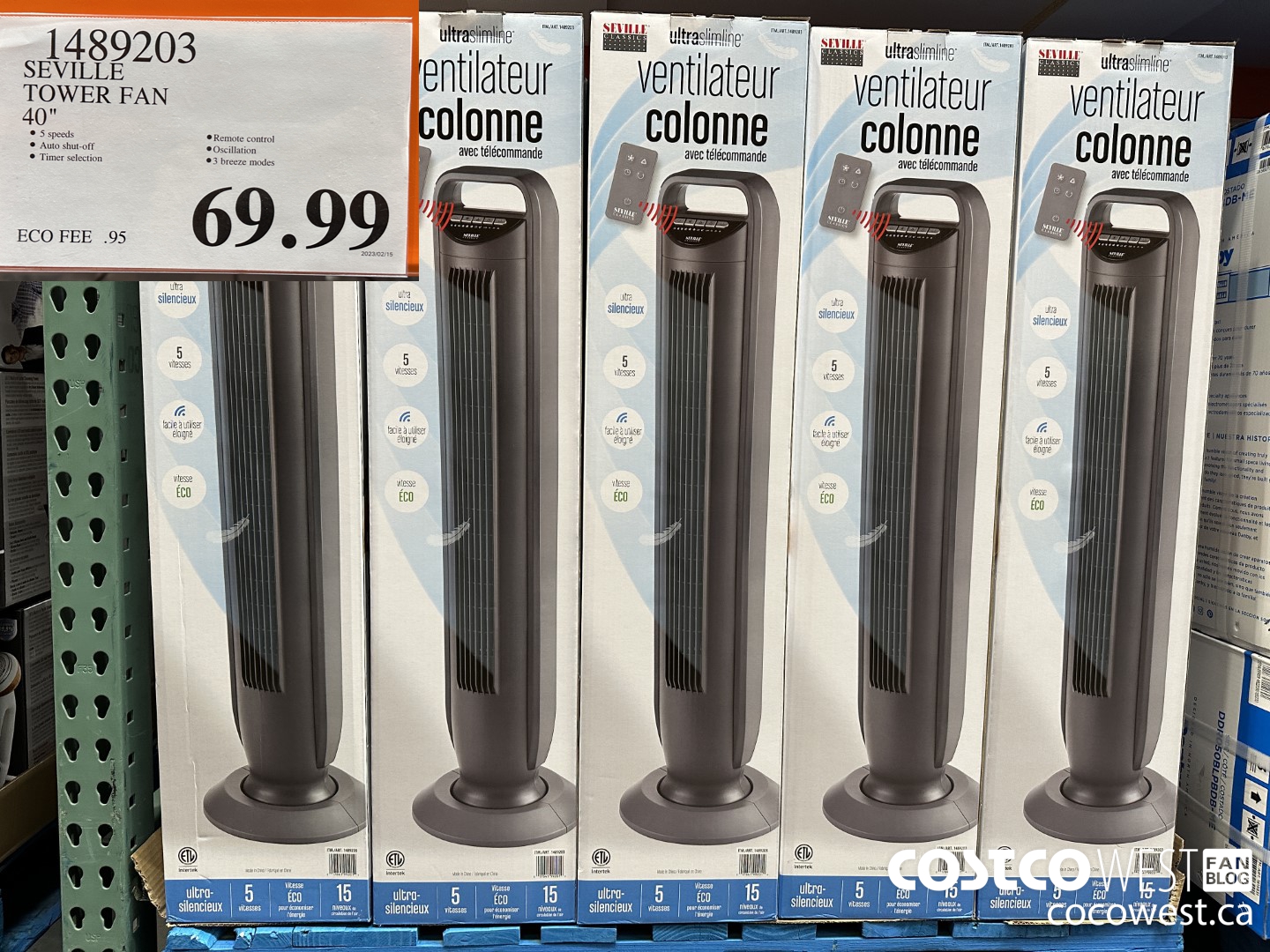 1489203 SEVILLE TOWER FAN 40