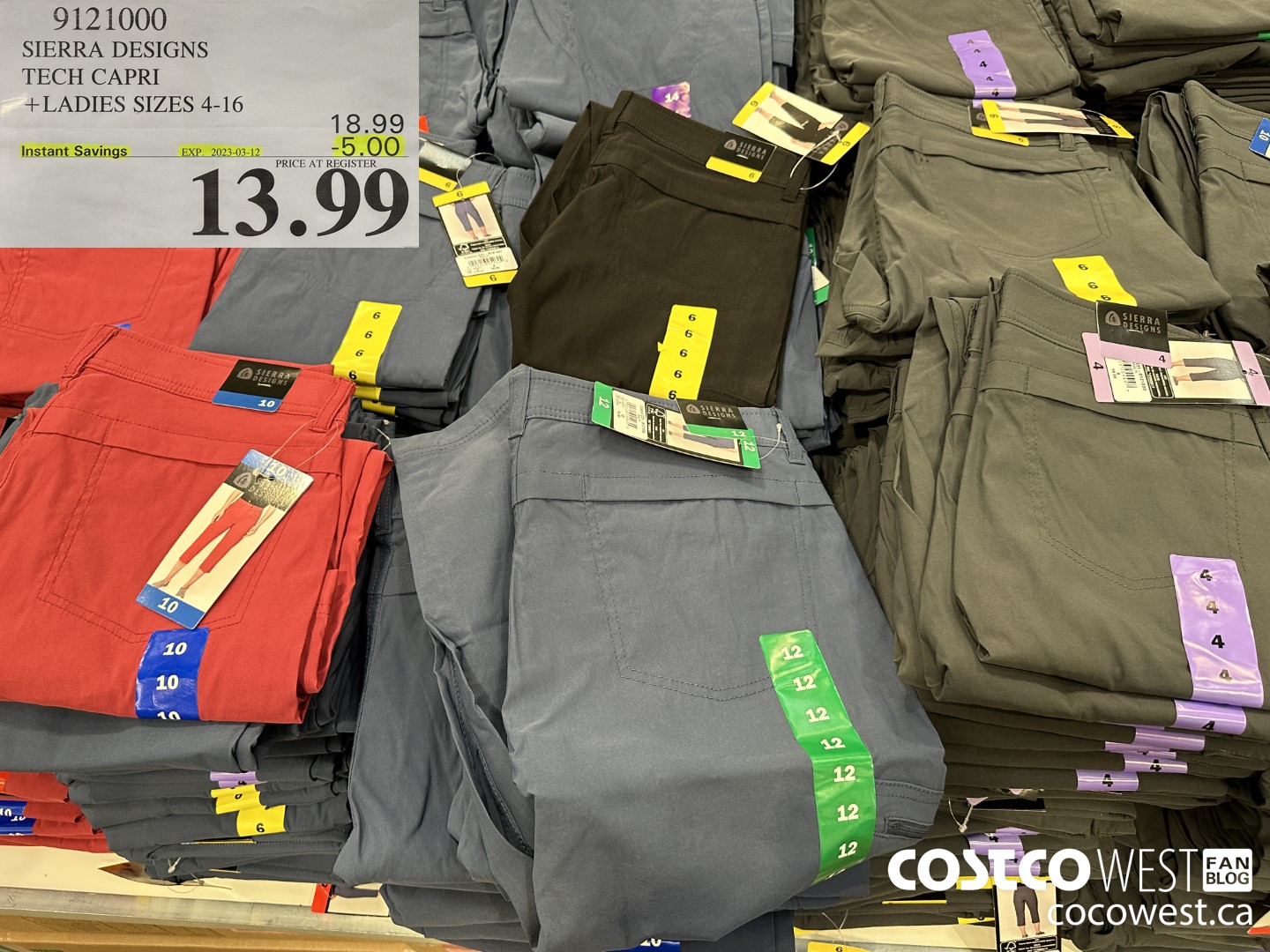 Costco: Tuff Athletics Yoga Pant - $13.99 (Save $5.00) 