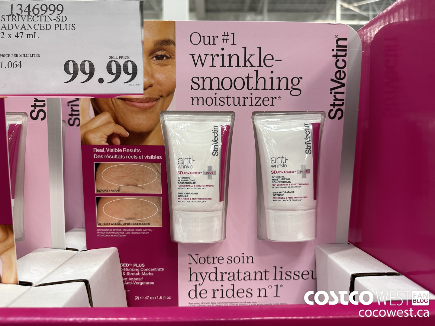 1346999 STRIVECTIN-SD ADVANCED PLUS 2 X 47 ML $99.99