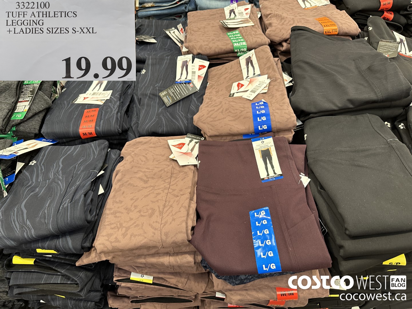 Costco tuff outlet leggings