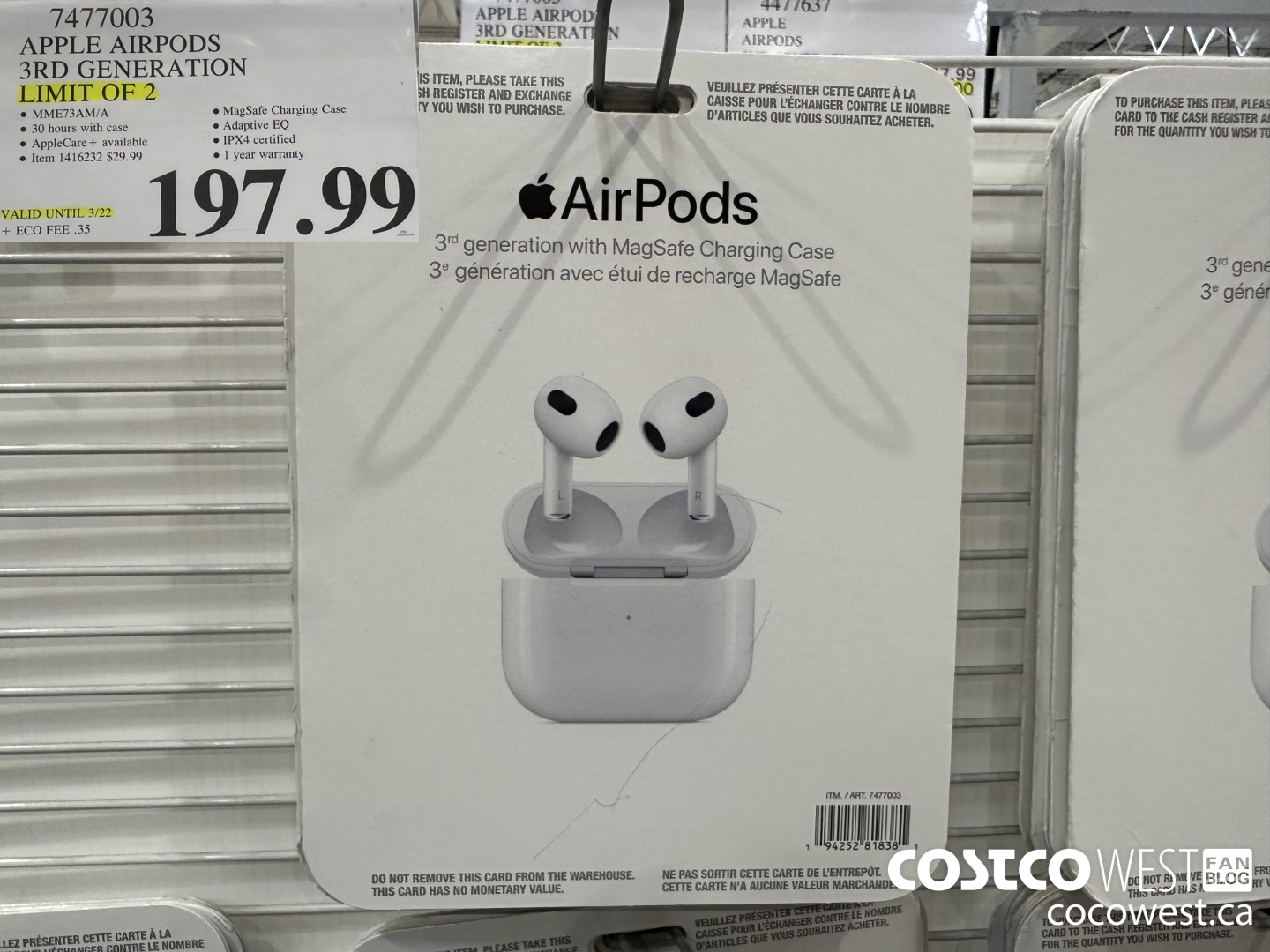 Airpods 3 online costco