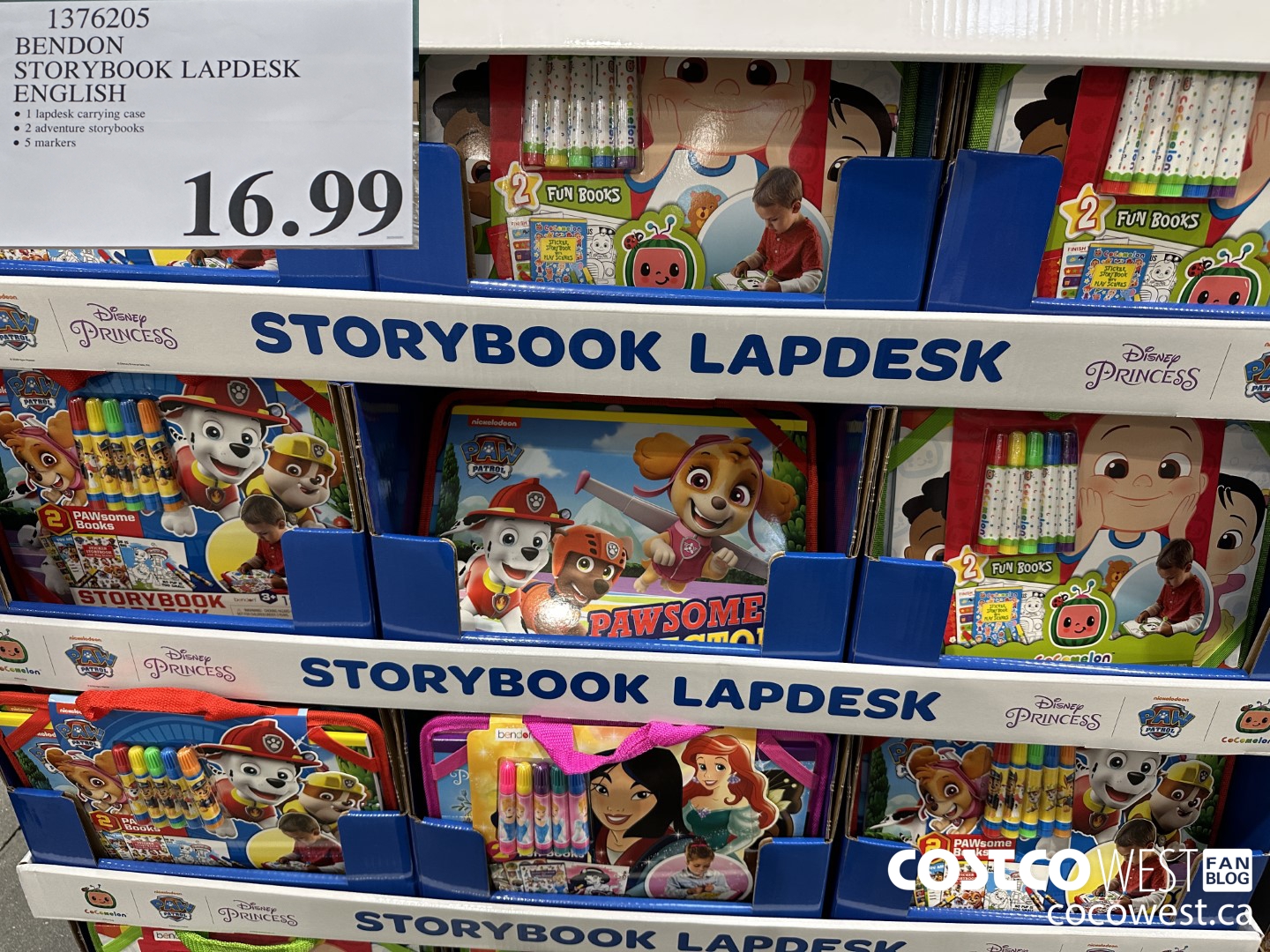 1376205 BENDON STORYBOOK LAPDESK ENGLISH $16.99