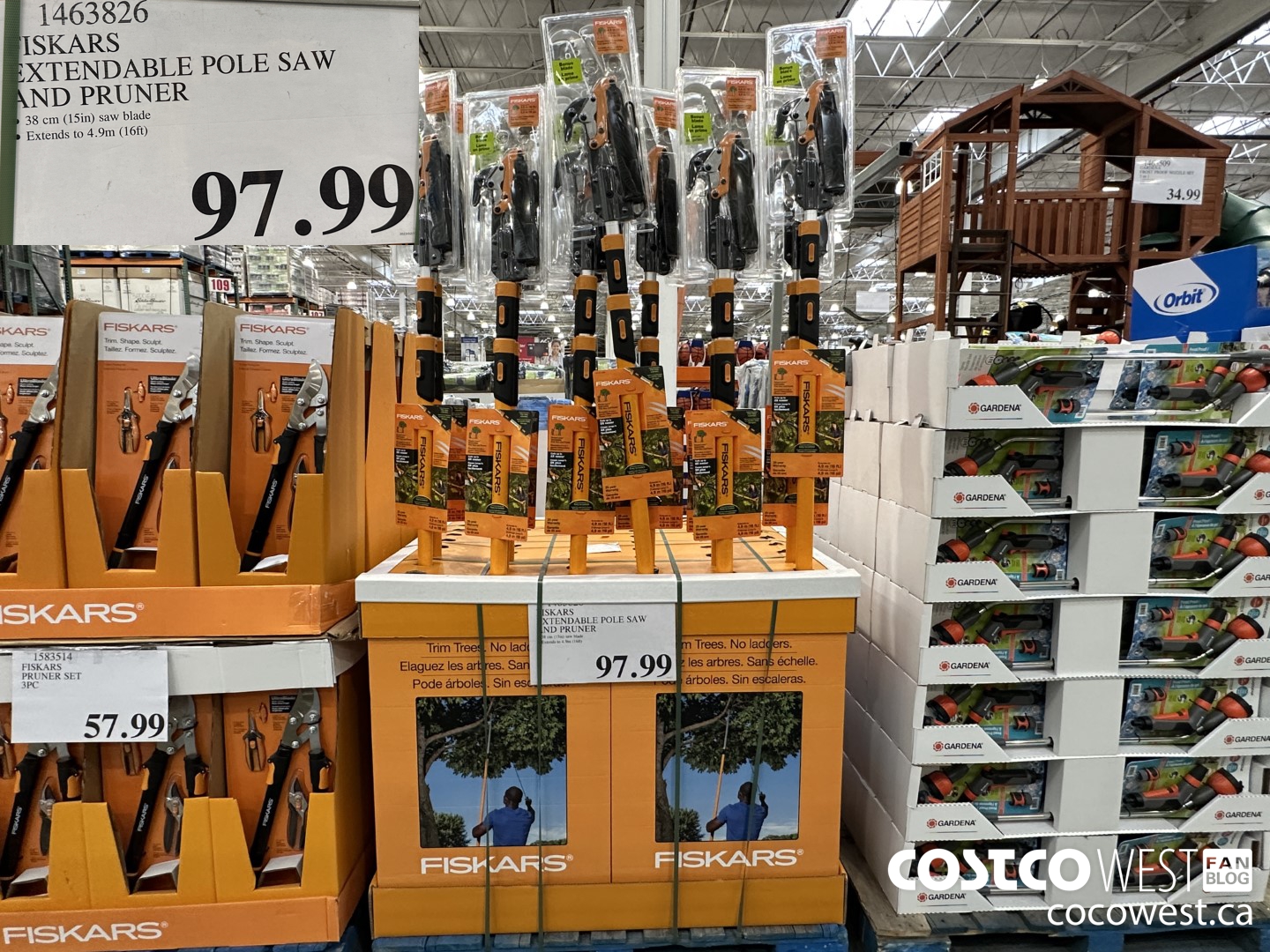 Fiskars 16 ft pole 2024 pruner costco