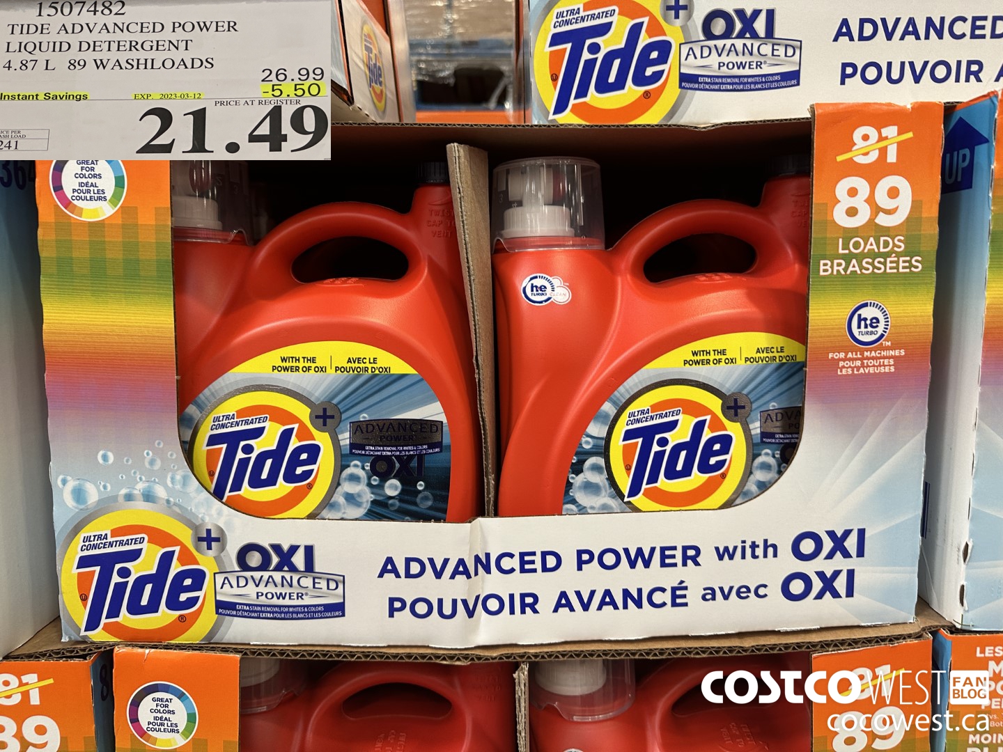 https://west.cocowest1.ca/2023/03/TIDE_ADVANCED_POWER_LIQUID_DETERGENT_487_L_89_WASHLOADS_20230306_117704.jpg