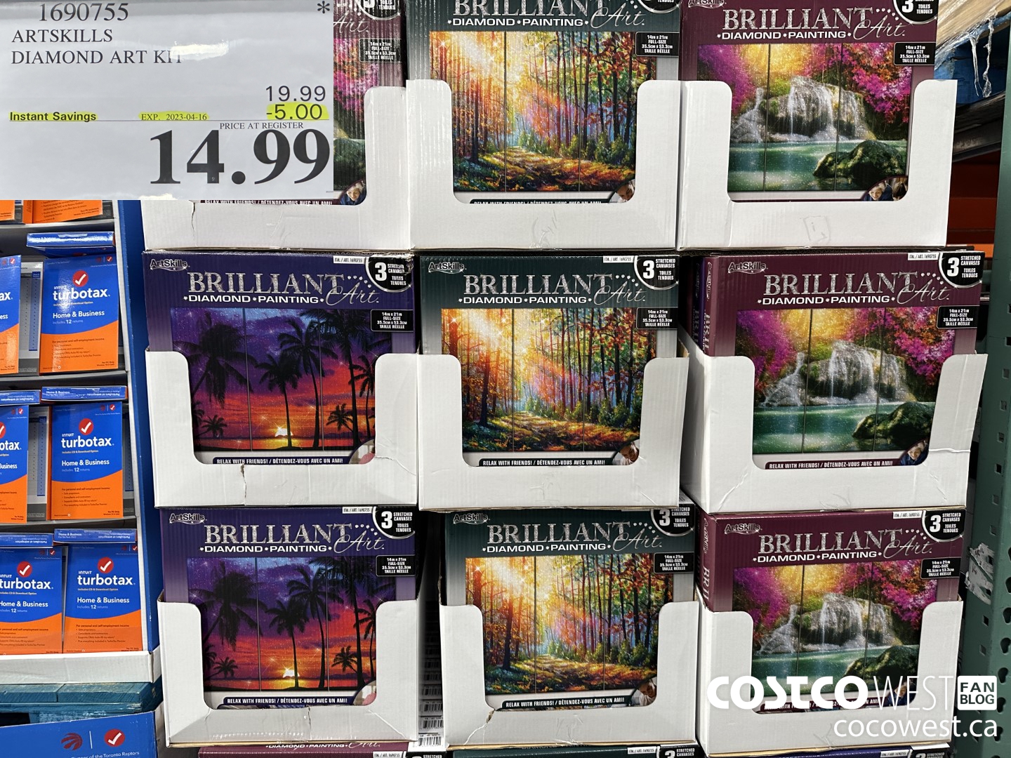 1690755 ARTSKILLS DIAMOND ART KIT ($5.00 INSTANT SAVINGS EXPIRES ON 2023-04-16) $14.99