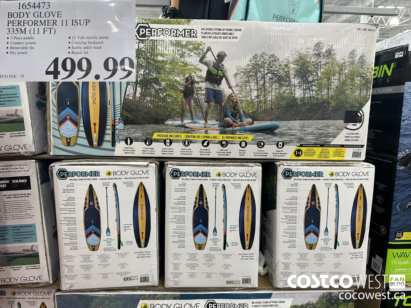 1654473 BODY GLOVE PERFORMER 11 ISUP 335M (11FT) $499.99