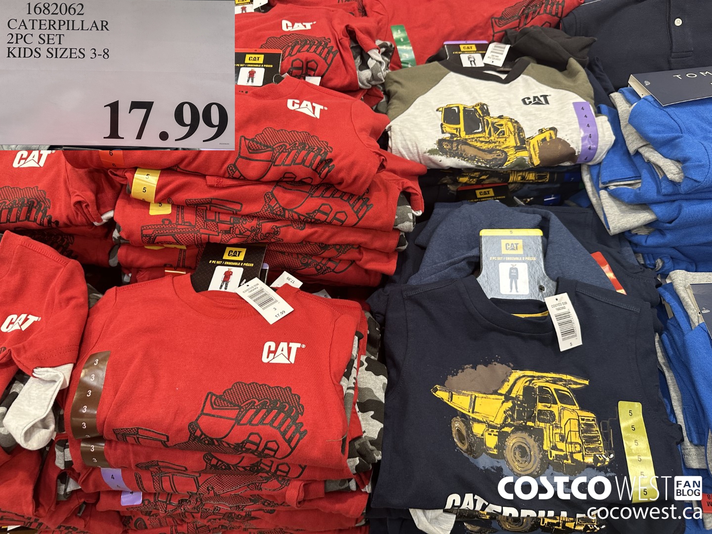 1682062 CAT 2PC SET KIDS SIZES 3-8 $17.99