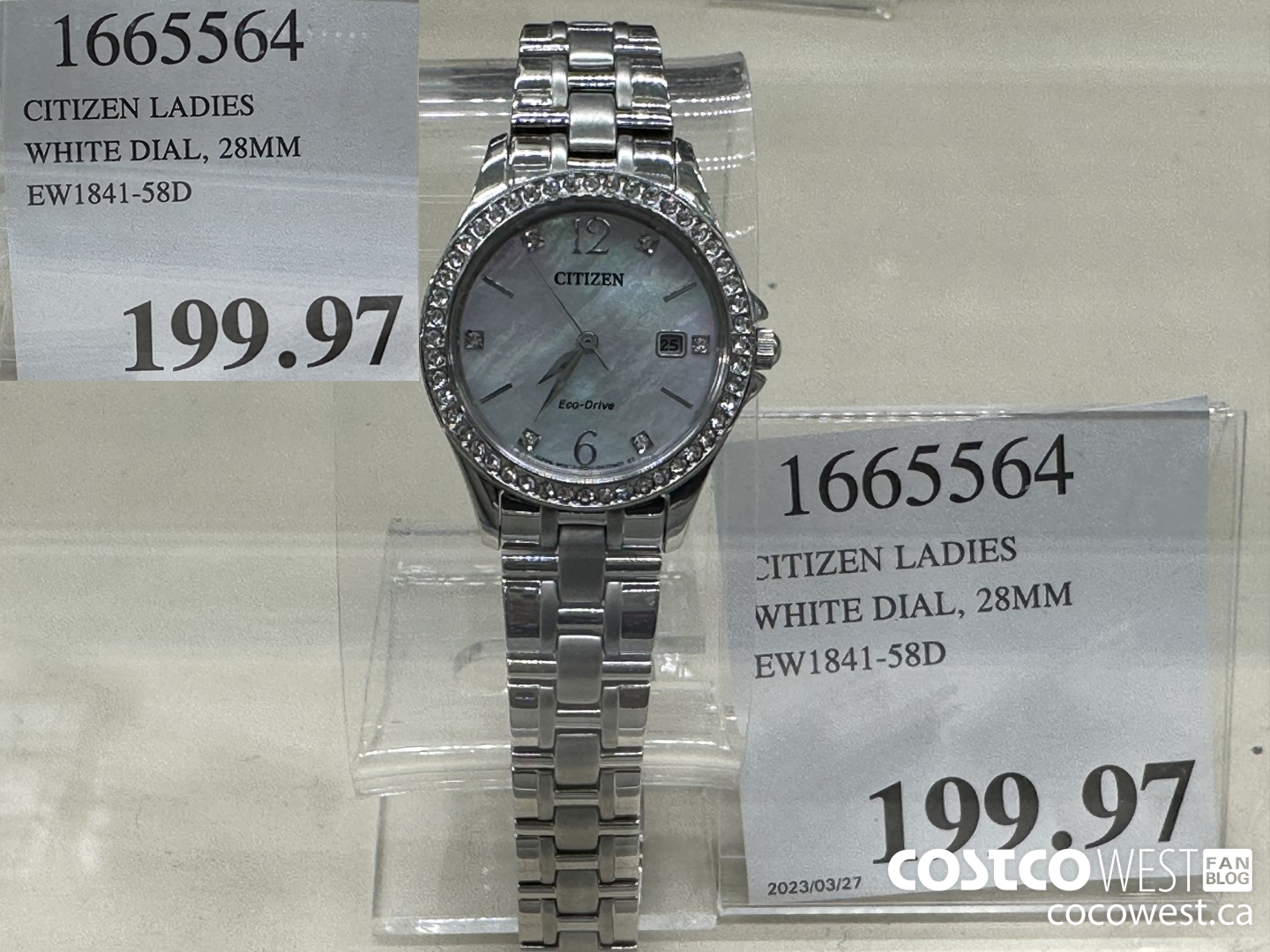 Costco citizen outlet eco drive ladies