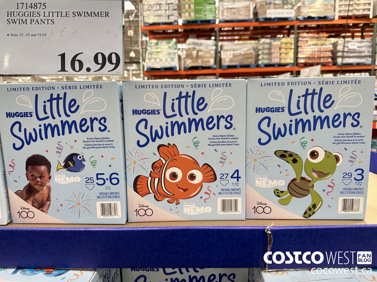 1714875 HUGGIES LITTLE SWIMMER SWIM PANTS $16.99