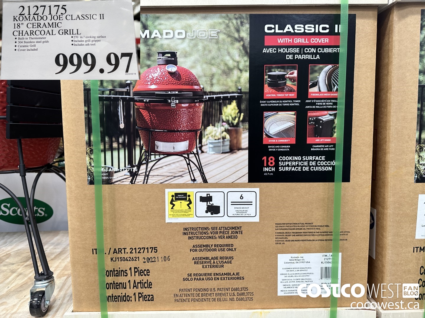 2127175 KOMADO JOE CLASSIC II 18