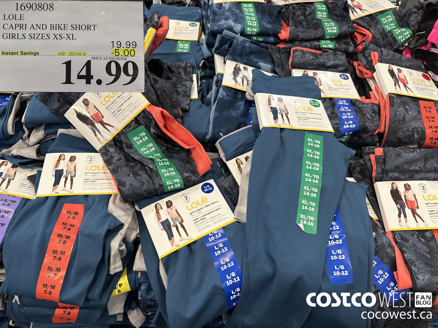 Biker Shorts #Costco - Costco Finds Canada