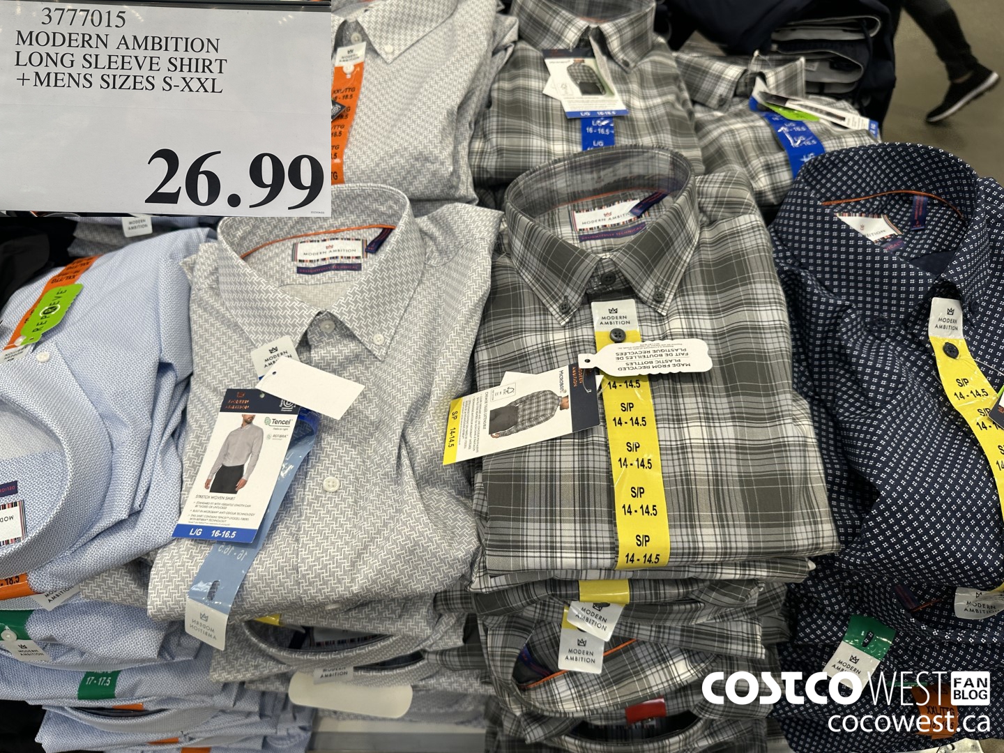 3777015 MODERN AMBITION LONG SLEEVE SHIRT MENS SIZES S-XXL $26.99