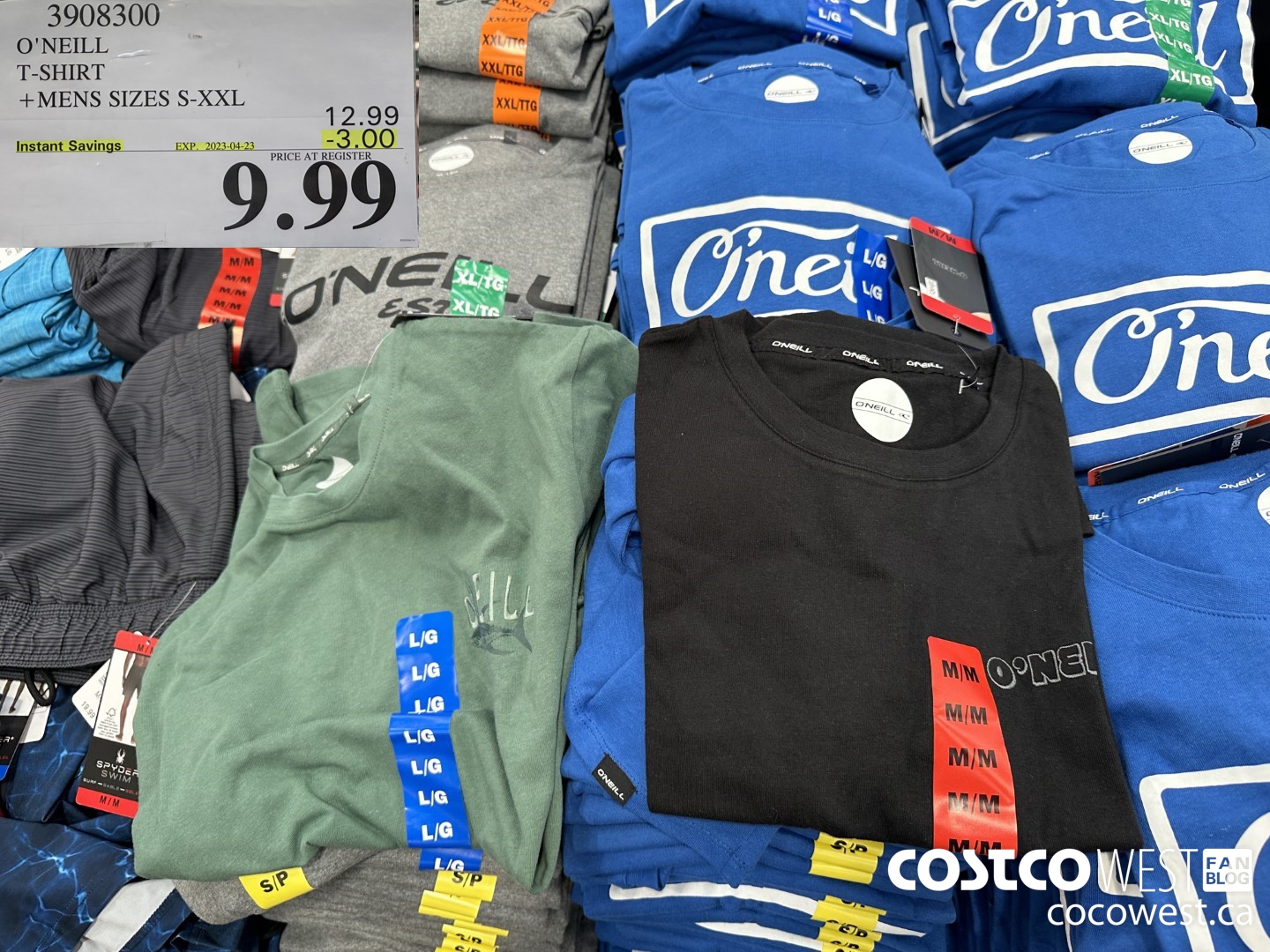 3908300 O'NEILL T-SHIRT MENS SIZES S-XXL ($3.00 INSTANT SAVINGS EXPIRES ON 2023-04-23) $9.99