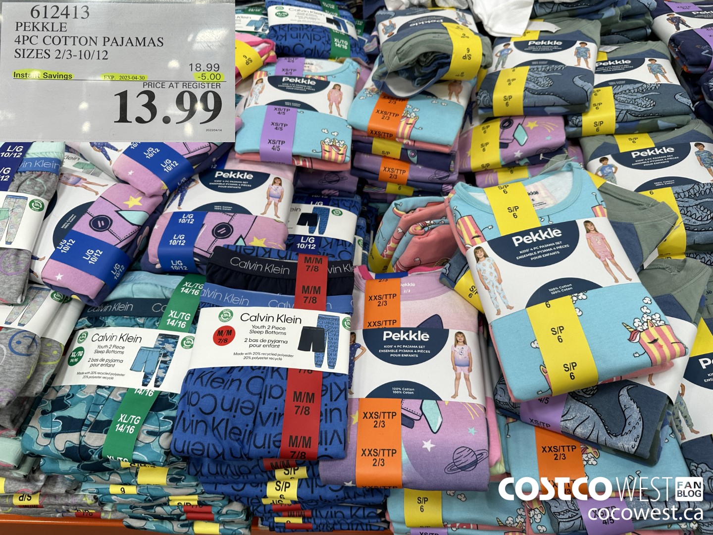 612413 PEKKLE 4PK PYJAMA SET BOYS SIZES 2/3-10-12 ($5.00 INSTANT SAVINGS EXPIRES ON 2023-04-30) $13.99