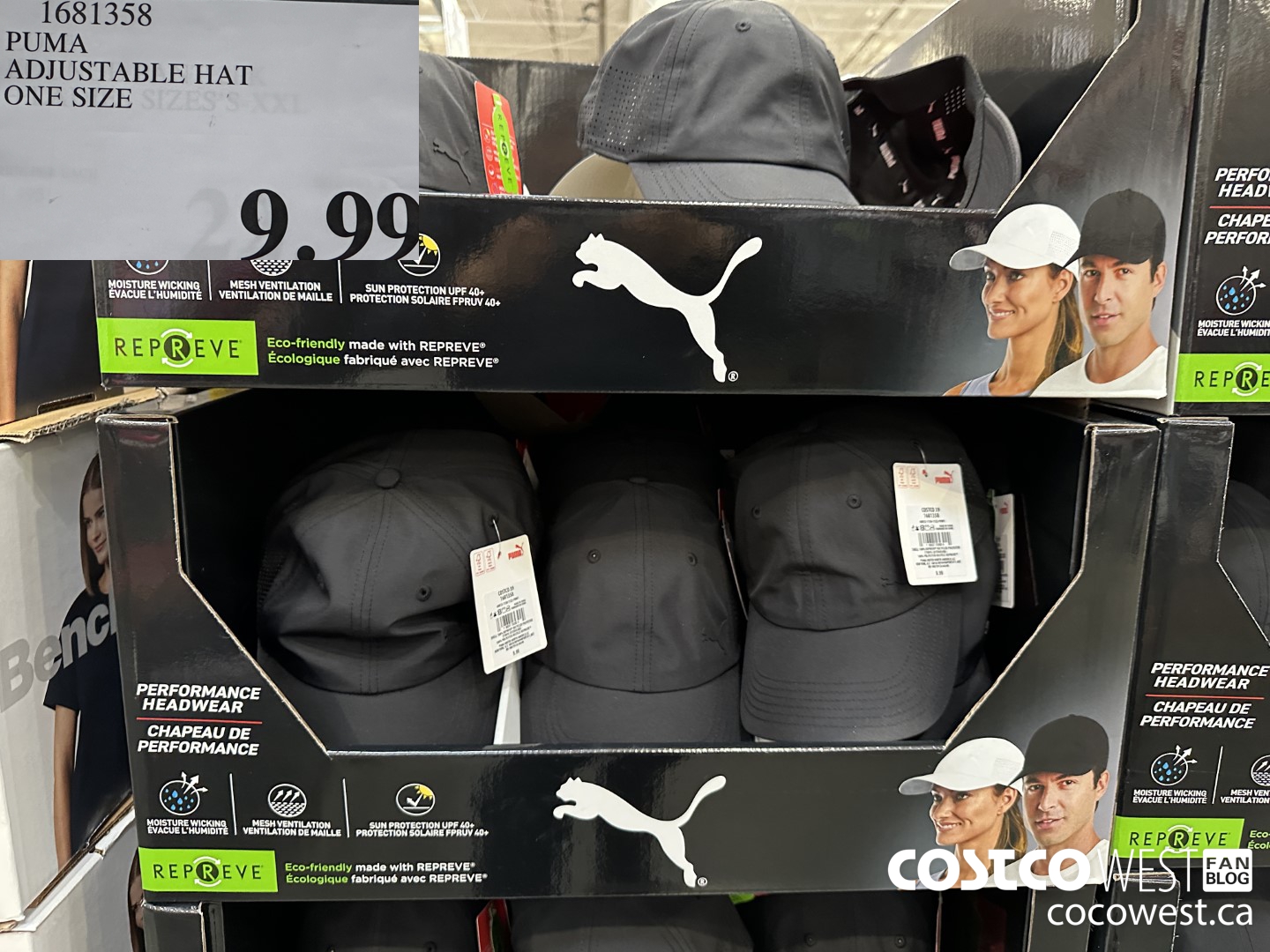 1681358 PUMA ADJUSTABLE HAT ONE SIZE $9.99