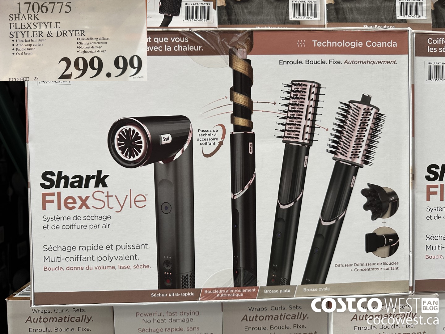 1706775 SHARK FLEXSTYLE STYLER & DRYER $299.99