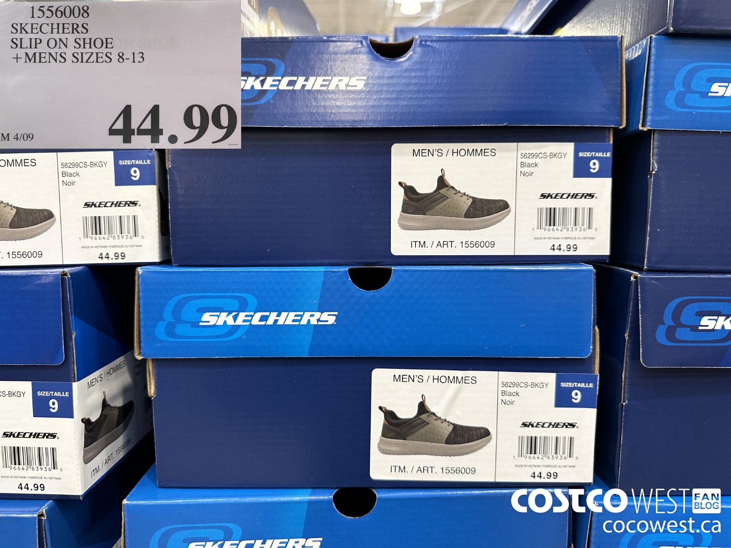 1556008 SKECHERS SLIP ON SHOE MENS SIZES 8-13 $44.99