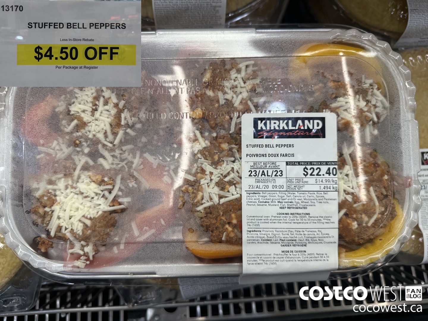 13170 STUFFED BELL PEPPERS ($4.50 INSTANT SAVINGS)